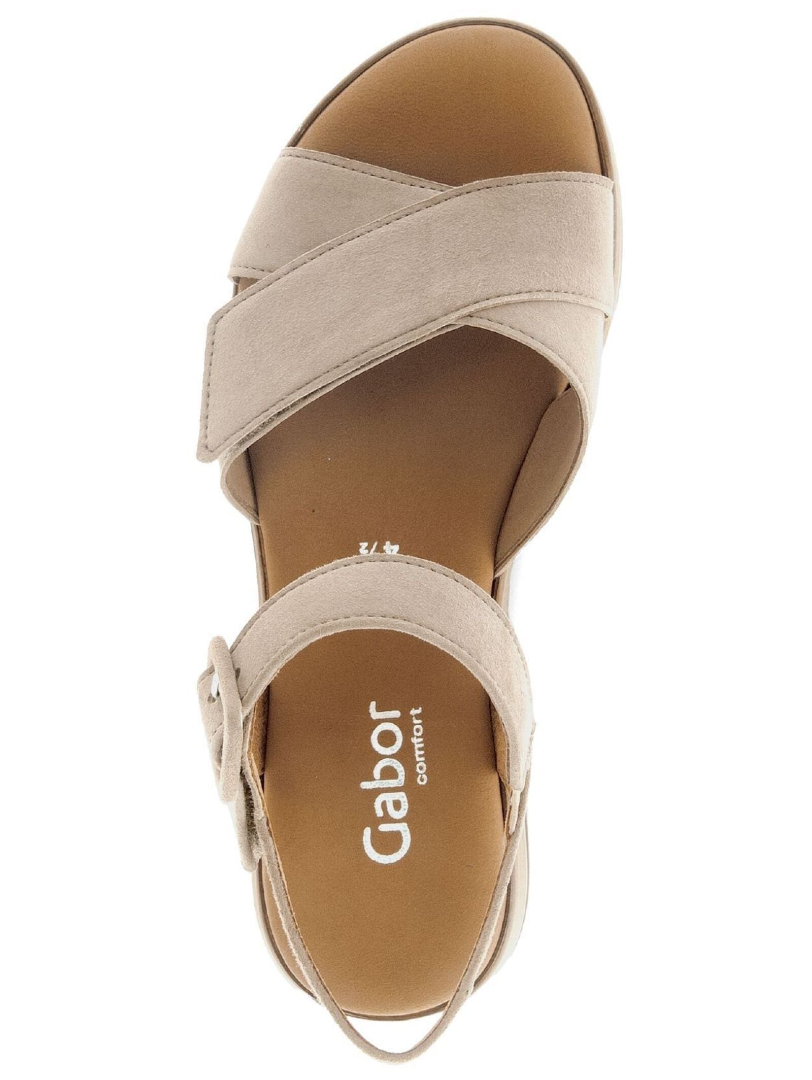 Gabor Comfort Keilsandalette »Gabor Comfort Sandalen Veloursleder«