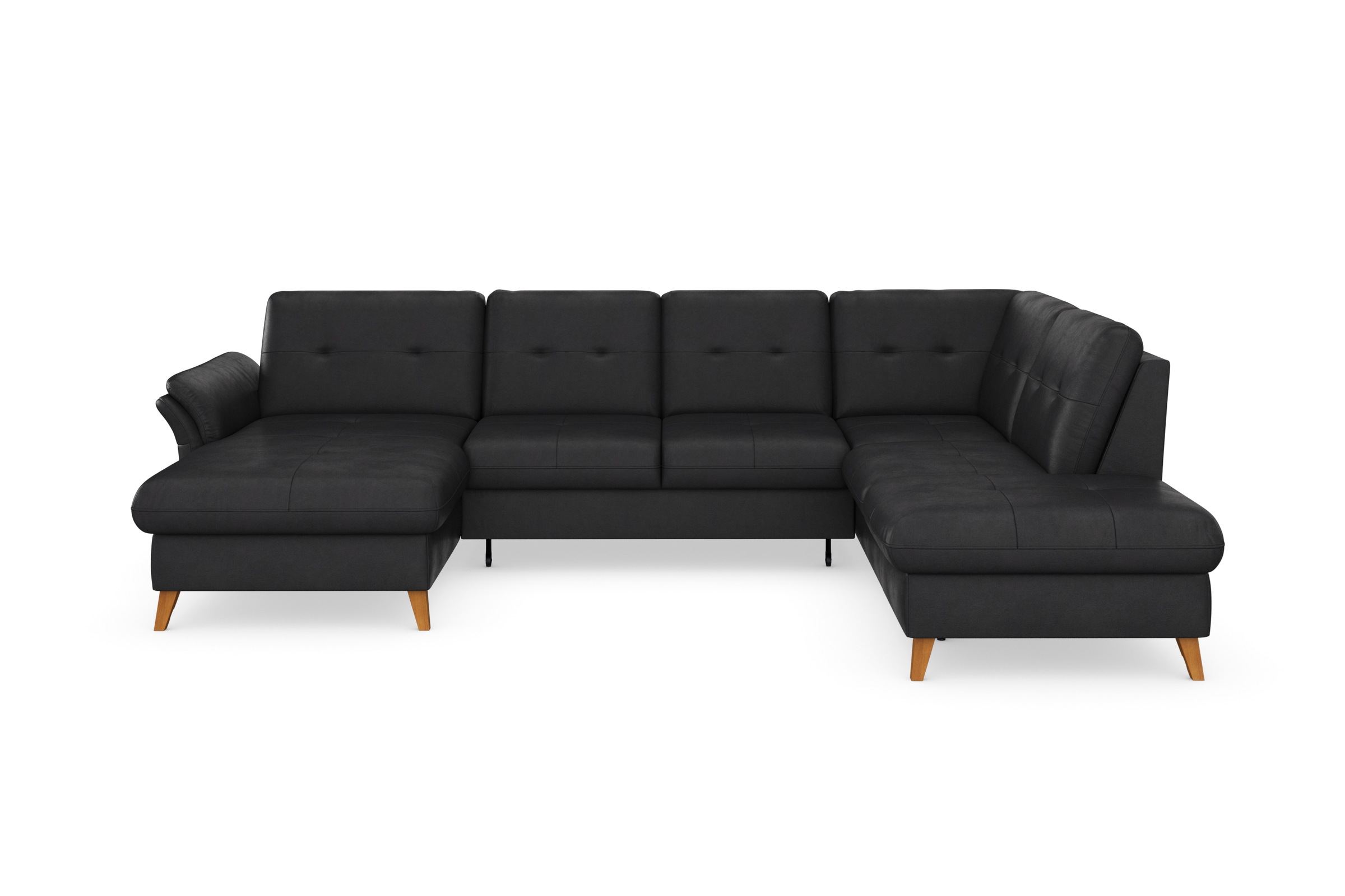 sit&more Wohnlandschaft »Göteborg«, inkl. Sitztiefenverstellung, wahlweise mit Bettfunktion & Bettkasten
