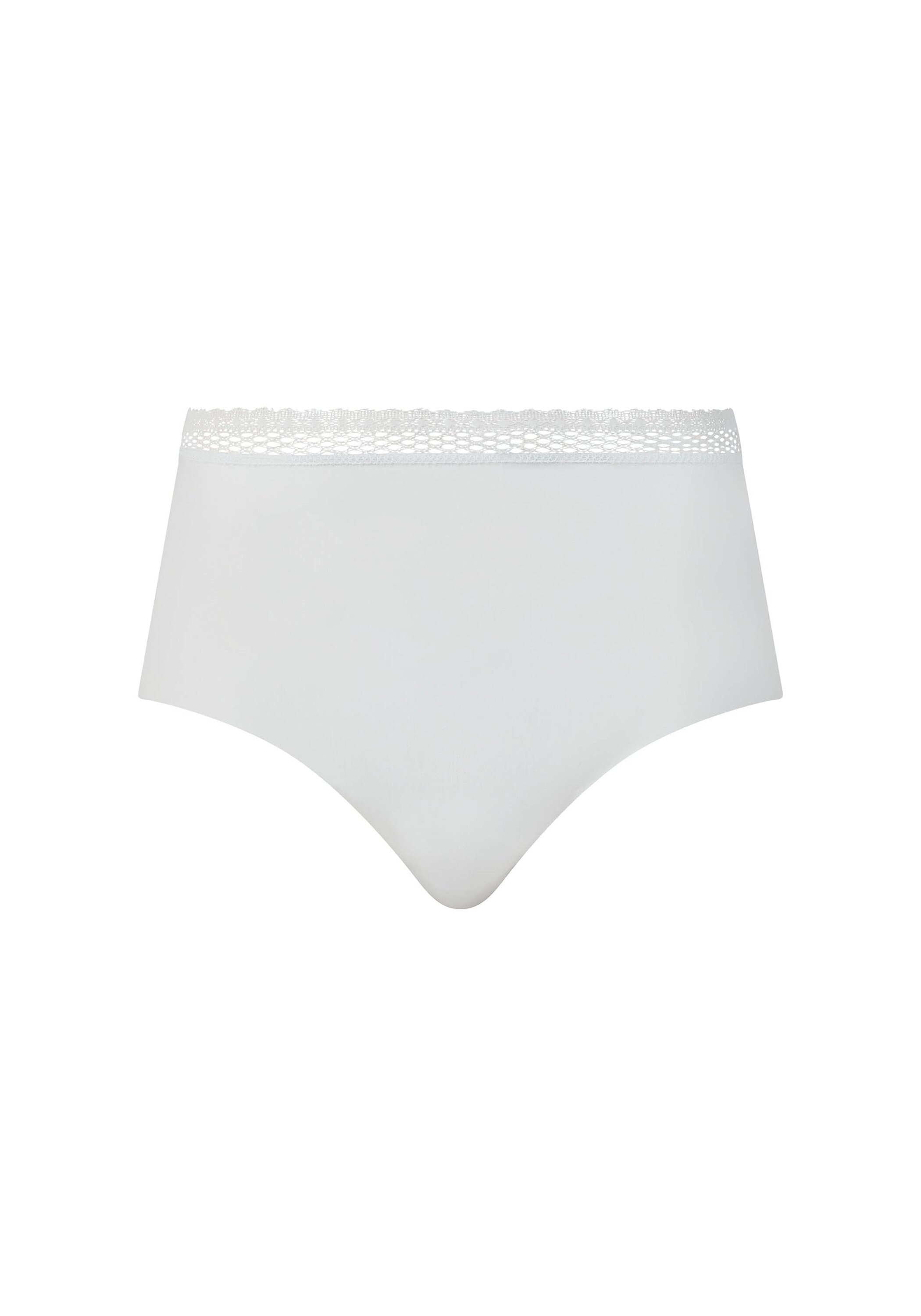 Slip CHANTELLE "Slip Taillen Slip Cozy Chic 1er Pack", Damen, Gr. M, weiß, Obermaterial: 80% Modal CMD. 20% Elasthan EL., Unterhosen Slip 3