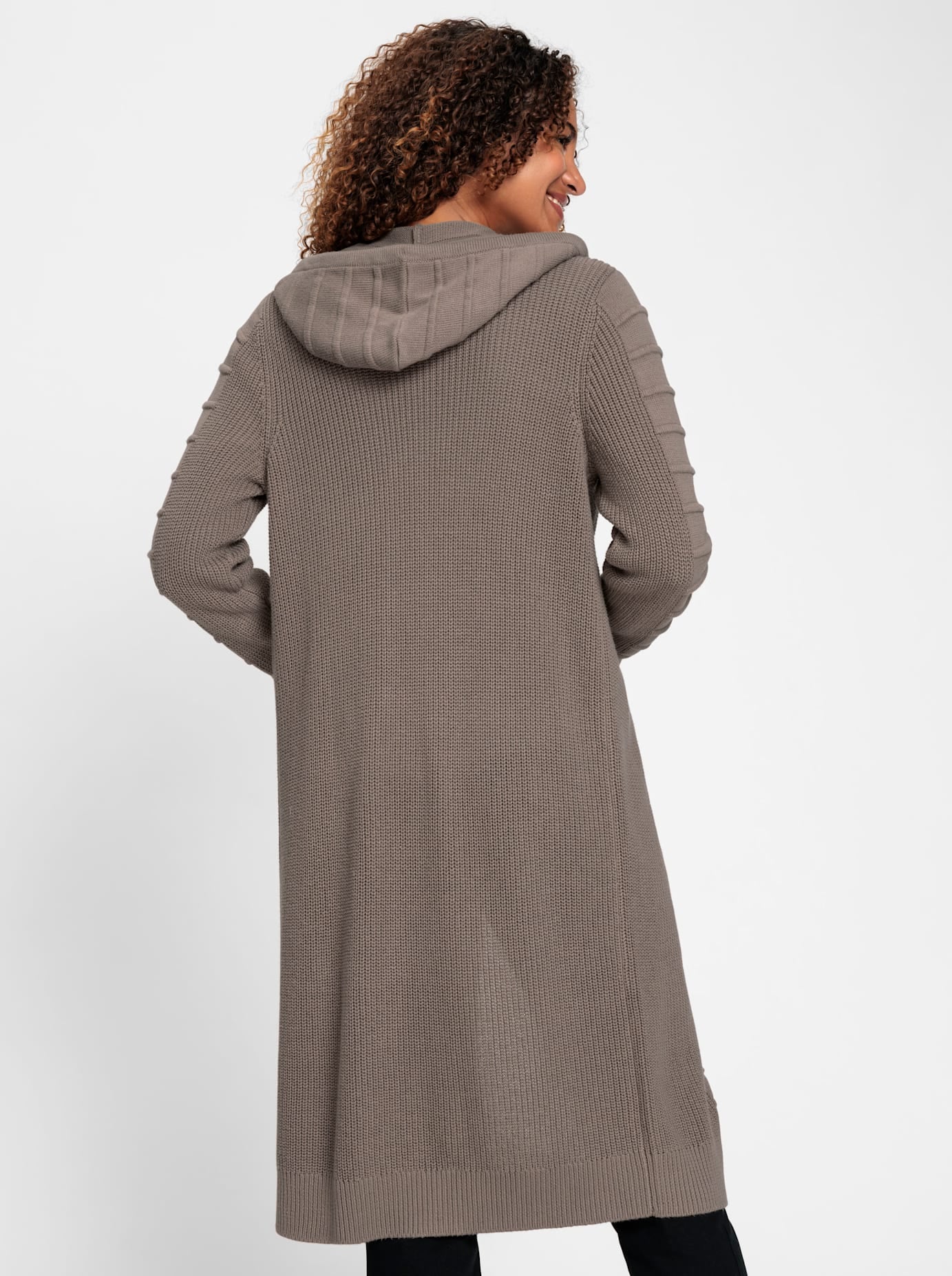 Casual Looks Longstrickjacke