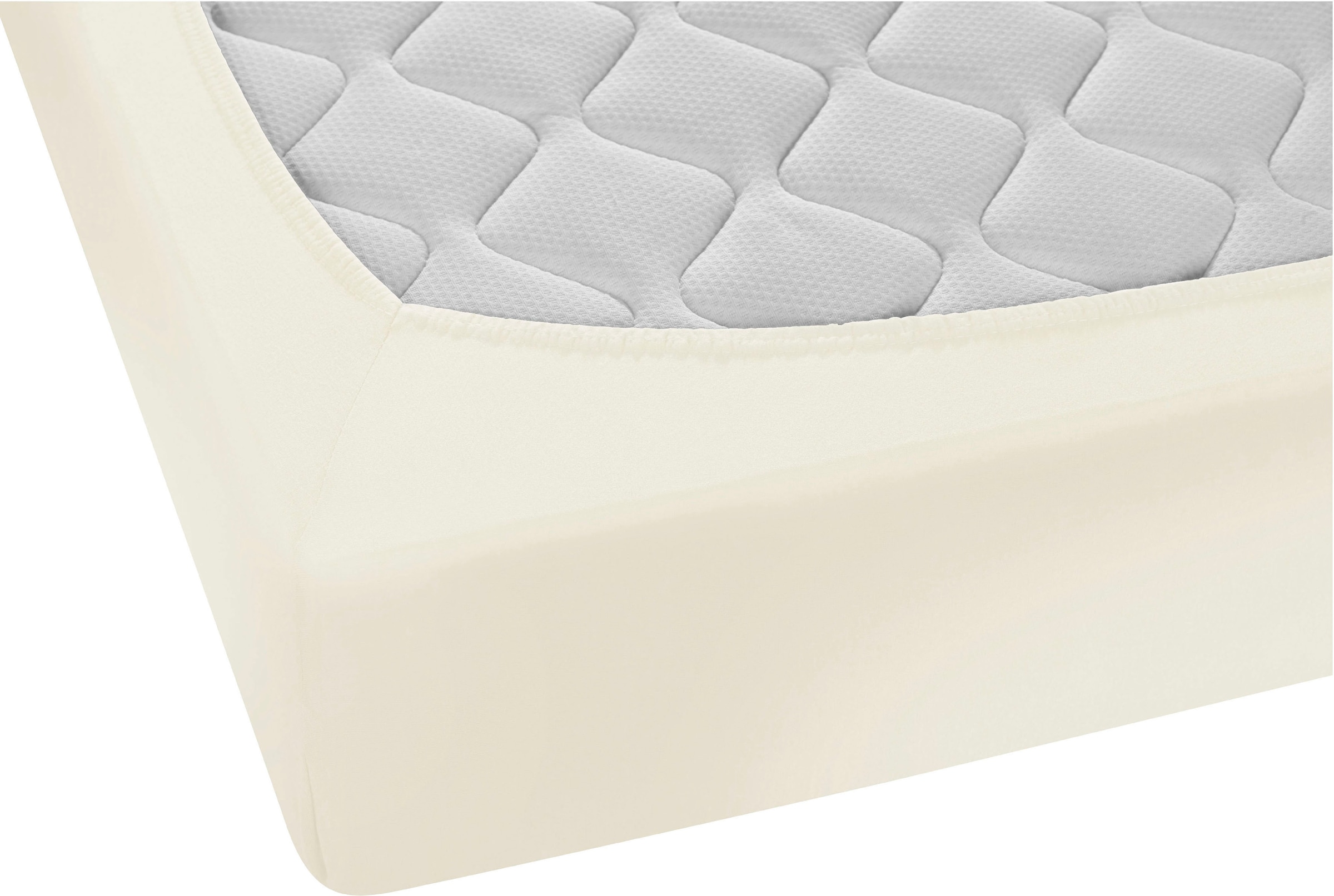 Biberna Spannbettlaken »Marc in Gr. 70x140 cm für Kinder«, aus Baumwolle, für Matratzen bis 22 cm Höhe, Kinder, Bettlaken