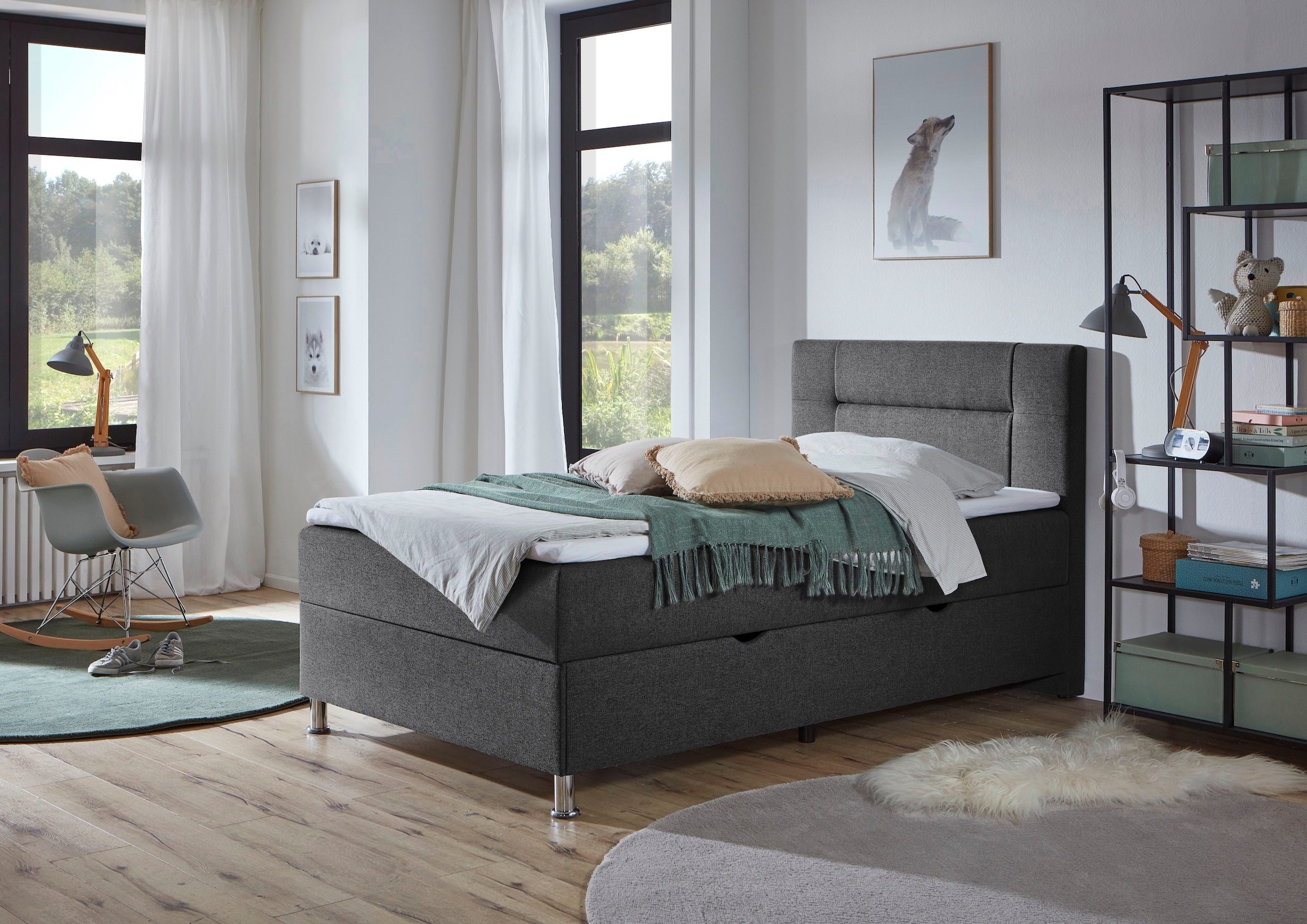 Home affaire "Escalon mit Bettkasten, inkl. Topper" erhältlich in der Breit günstig online kaufen