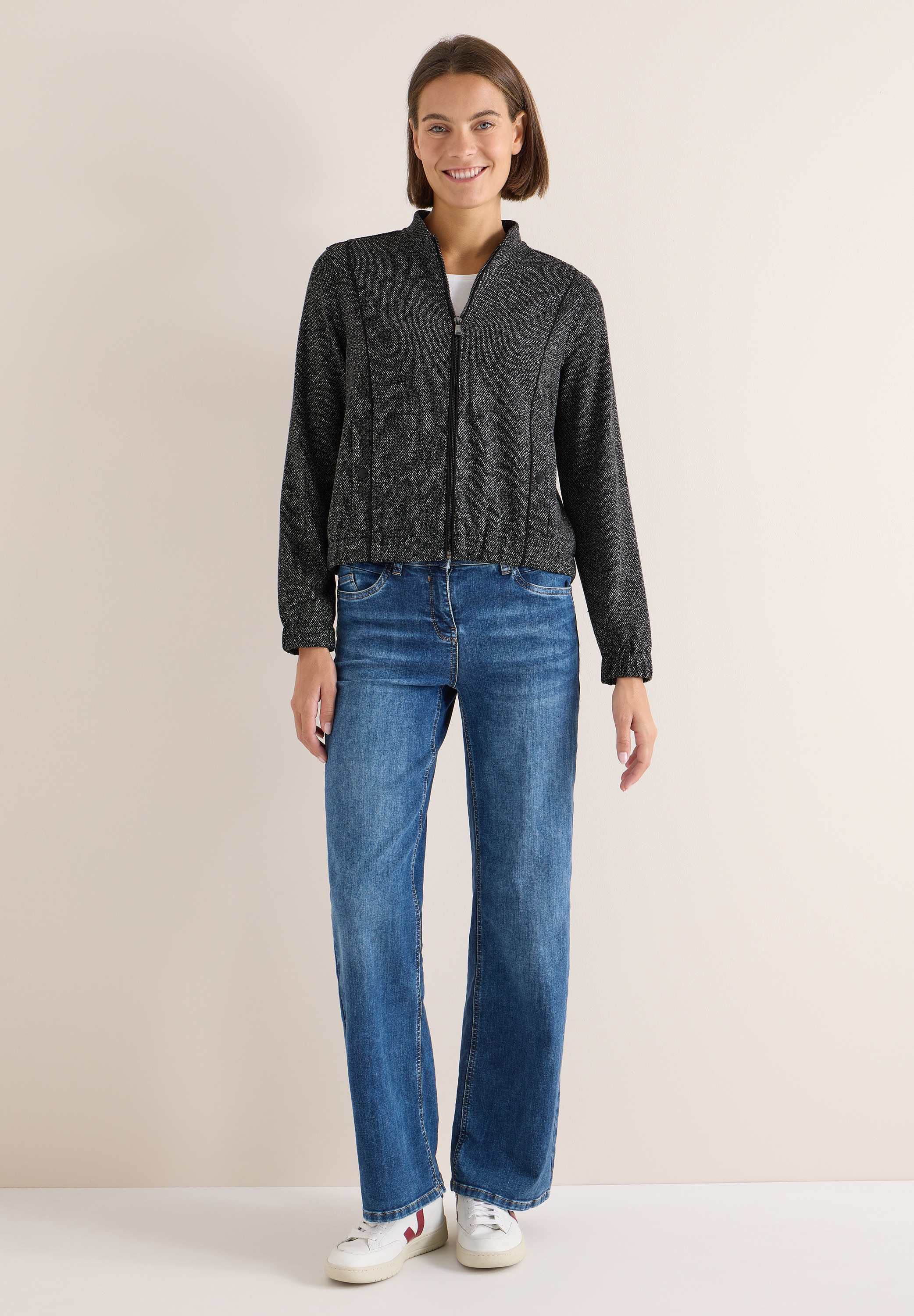 Cecil Blouson ohne Kapuze mit Stehkragen