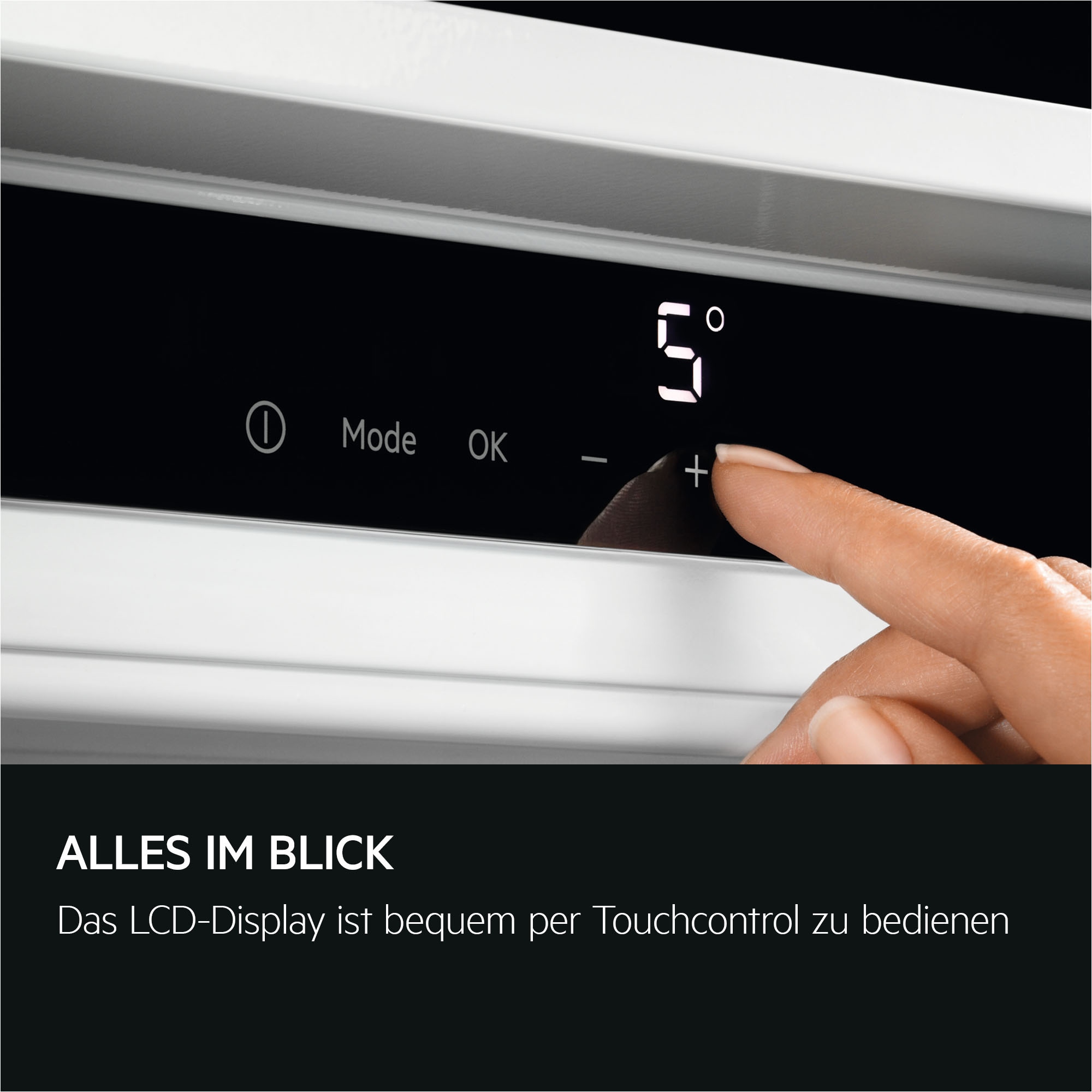 AEG Einbaukühlschrank 5000 »TSF5012WDF« 122,4 cm hoch 55,6 cm breit OptiSpace ermöglicht dir eine flexible Nutzung des Kühlraums