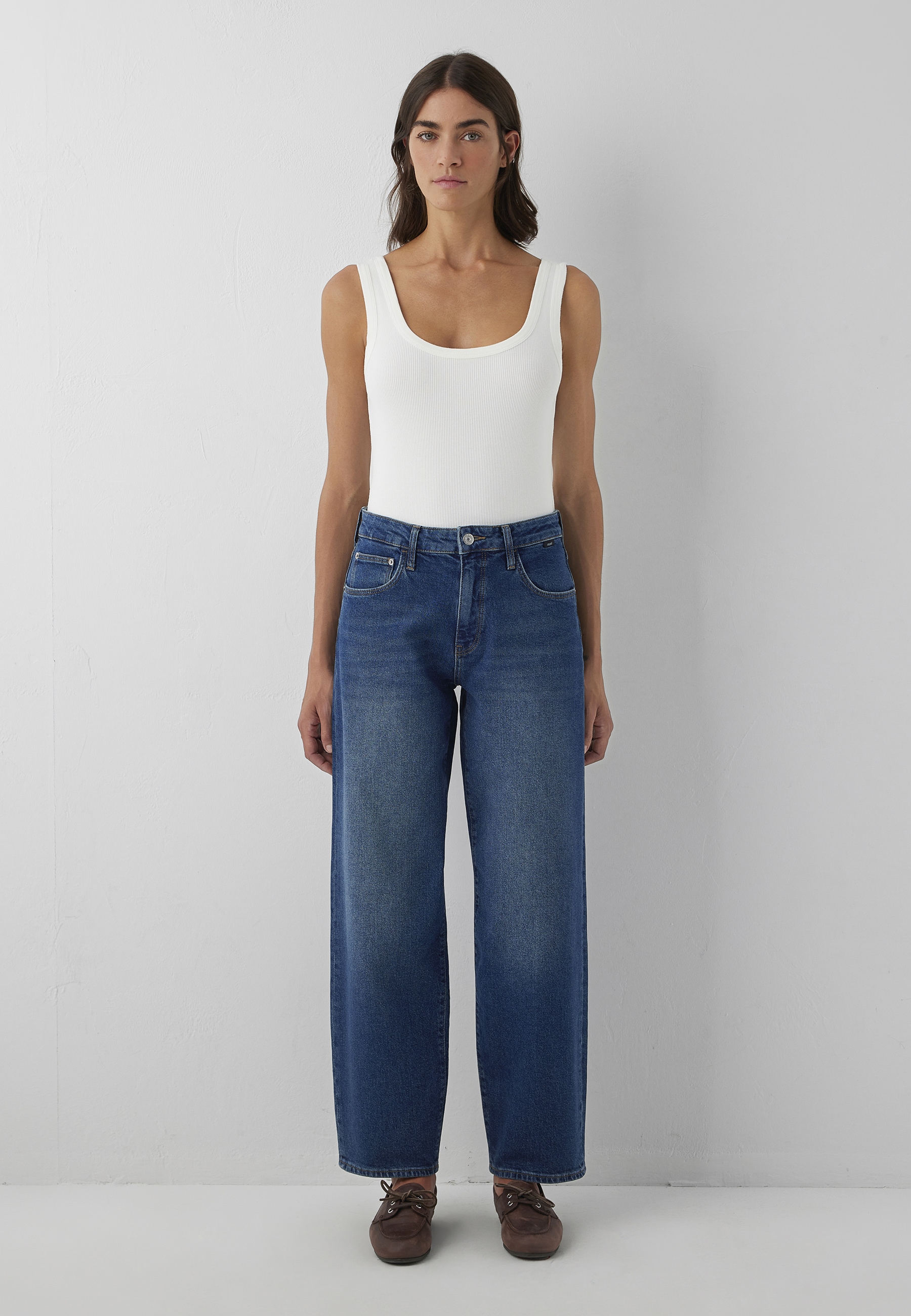 Mavi Weite Jeans »LEILA« Baggy Jeans
