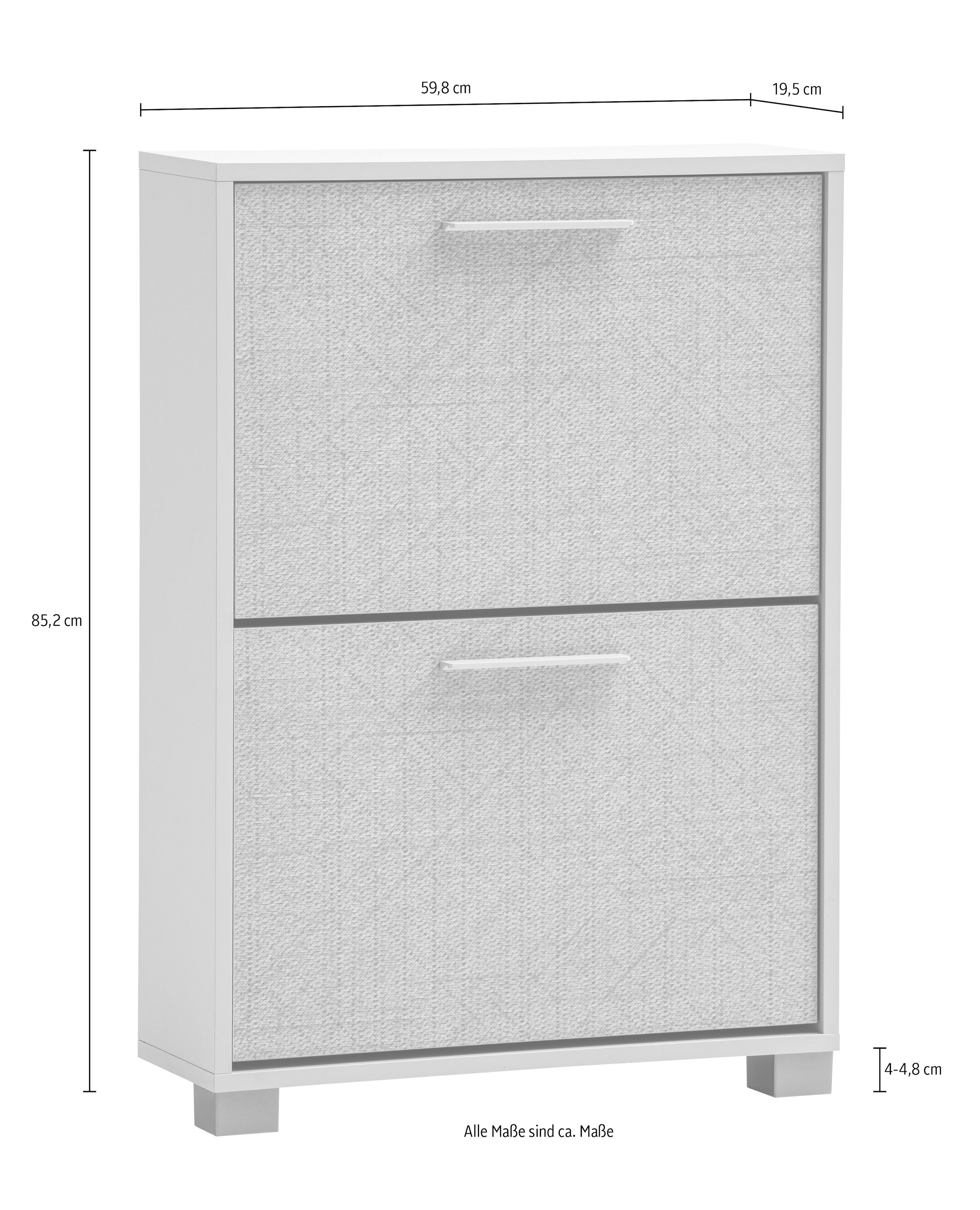 Schildmeyer Schuhschrank »Edno Schuhschrank, Breite 59 cm«, (1 St.)