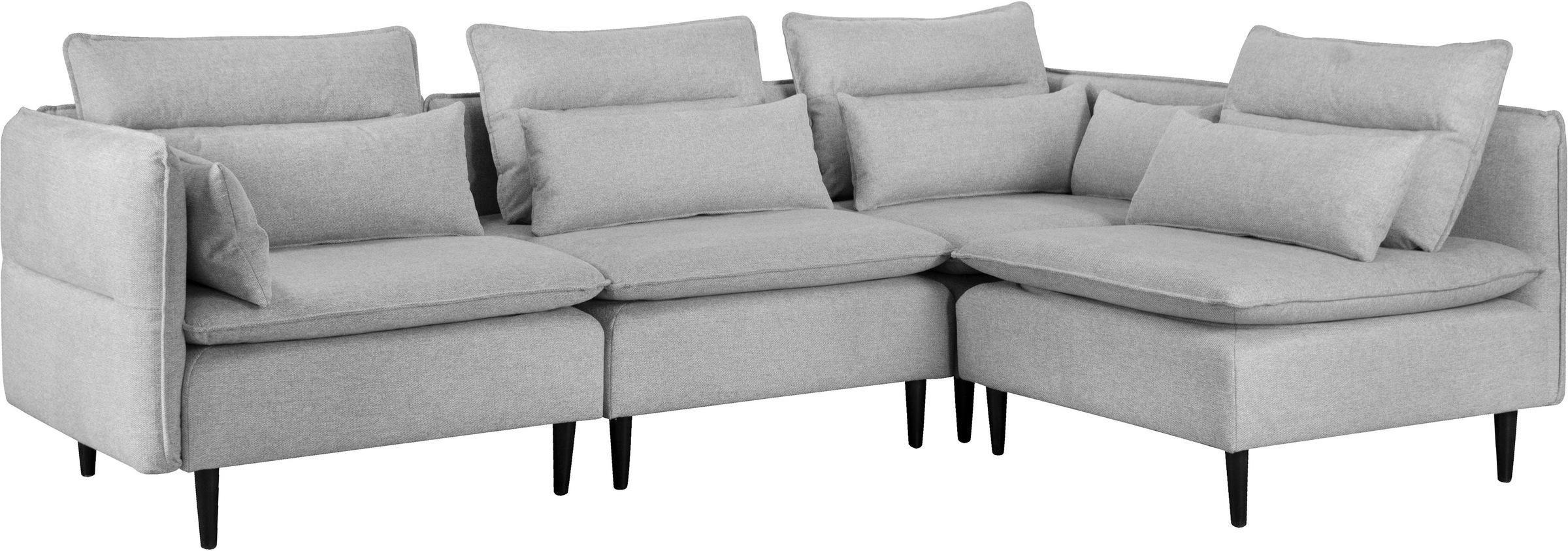 andas Ecksofa »ALVIK L-Form«, zusammengesetzt aus Modulen, erweiterbar mit Modulen der Serie