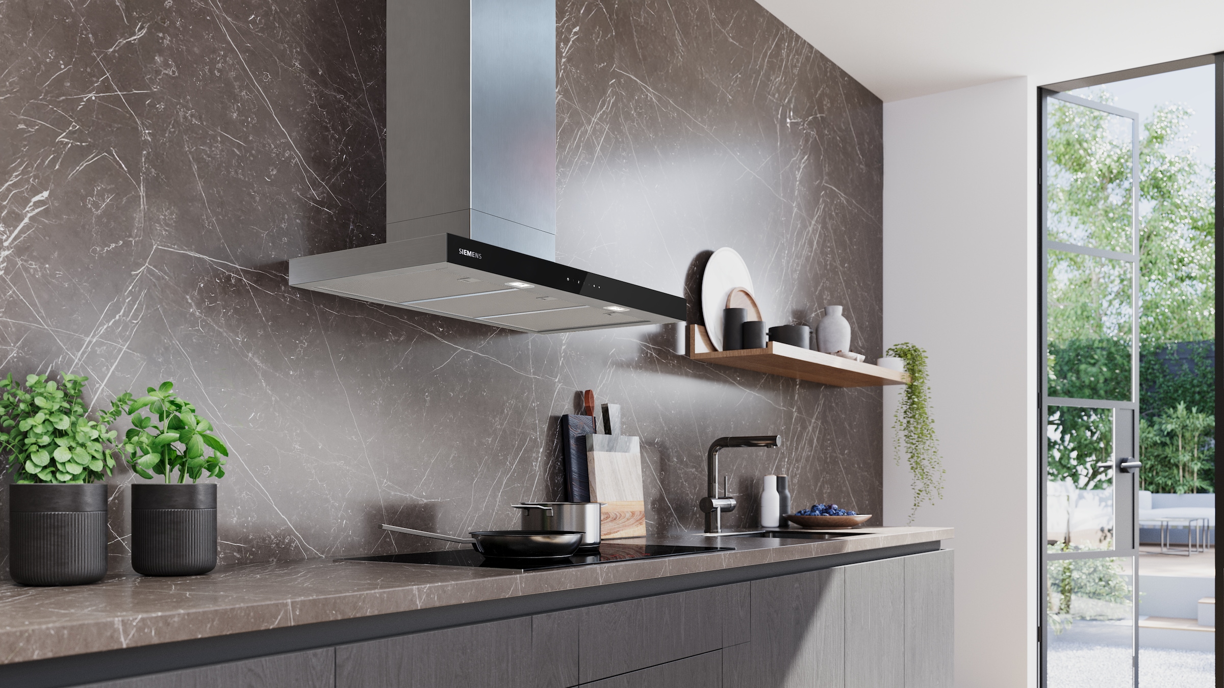 SIEMENS Wandhaube »LC97BDN30« Serie iQ500