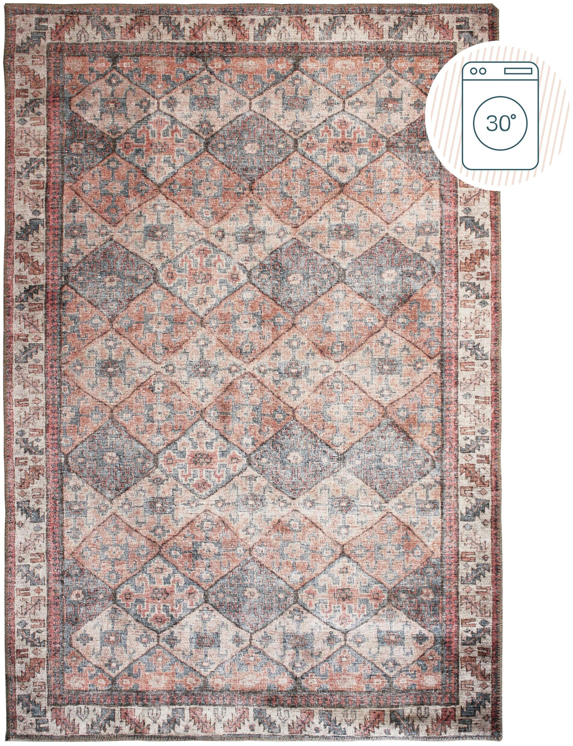 FLAIR RUGS Teppich "Dion" rechteckig 4 Höhe Waschbarer Traditioneller Teppi günstig online kaufen