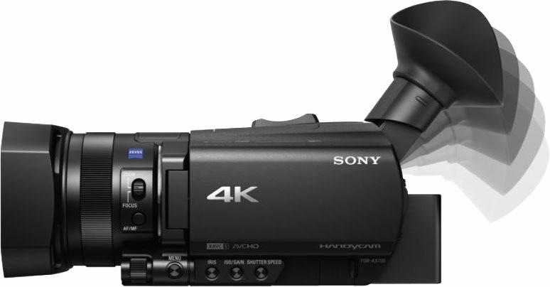 Sony Camcorder »FDR-AX700«, NFC, 12 fachx opt. Zoom, Exmor RS CMOS Sensortyp