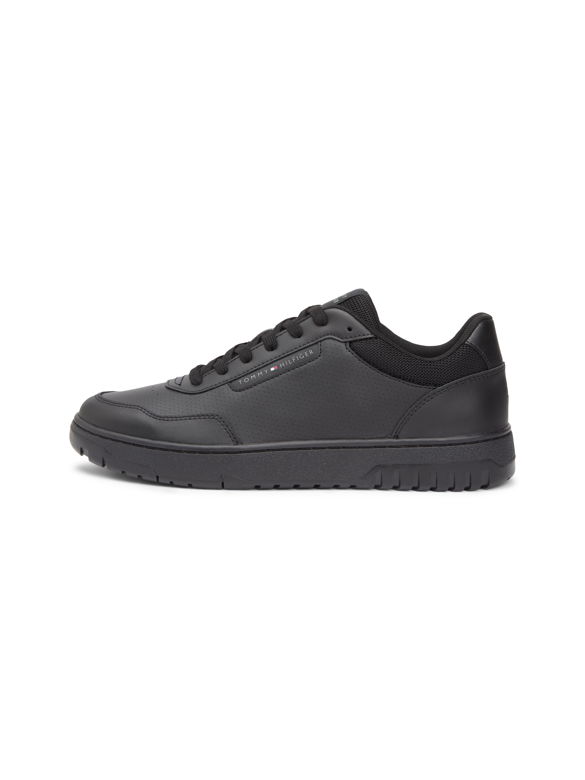 Tommy Hilfiger Sneaker »BASKET CORE LITE LTH BLOCK«  , Freizeitschuh, Halbschuh, Schnürschuh mit seitlicher Logoverzierung