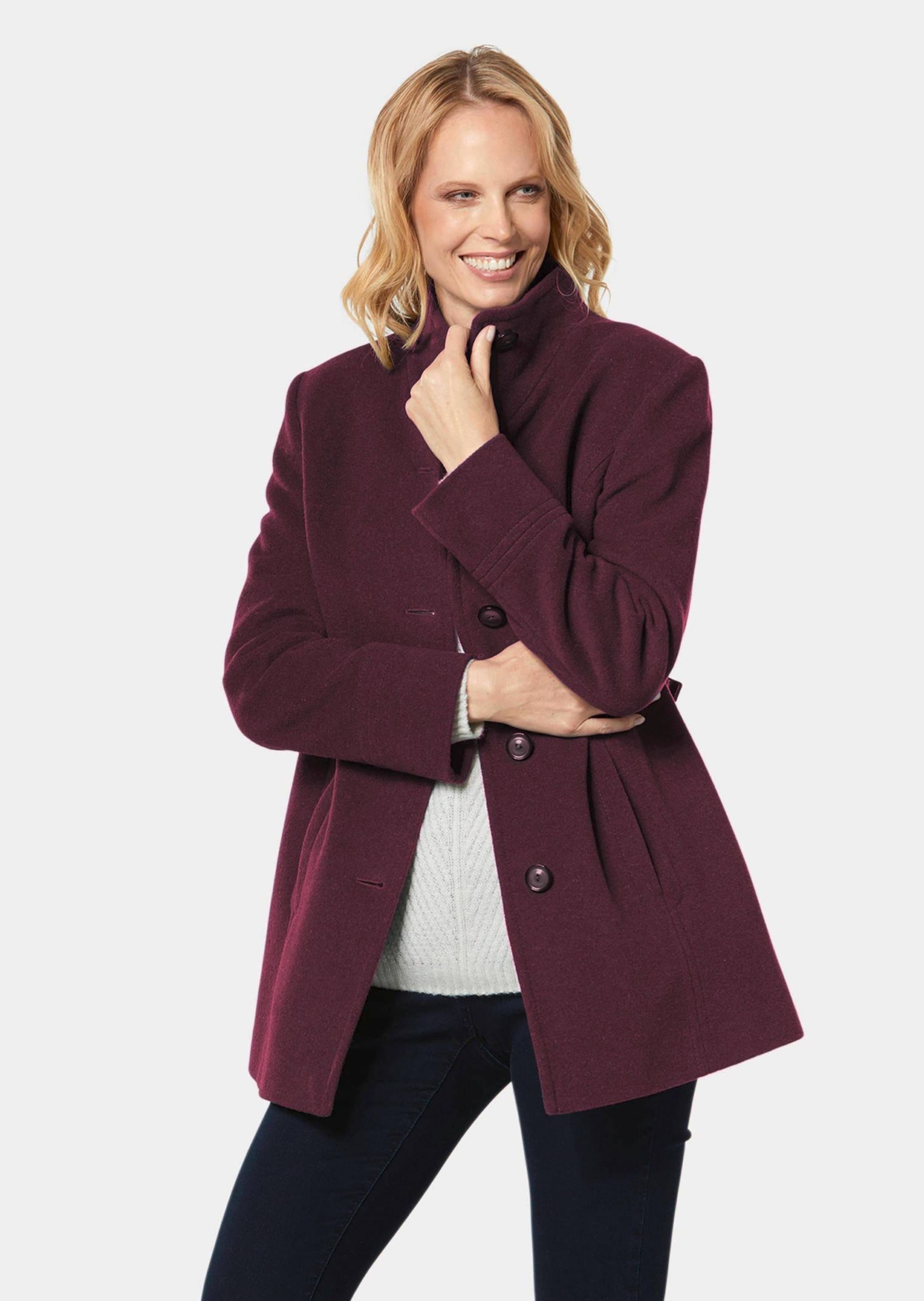 GOLDNER Wolljacke »Wolljacke Unentbehrliche Wolljacke mit feinen Details«