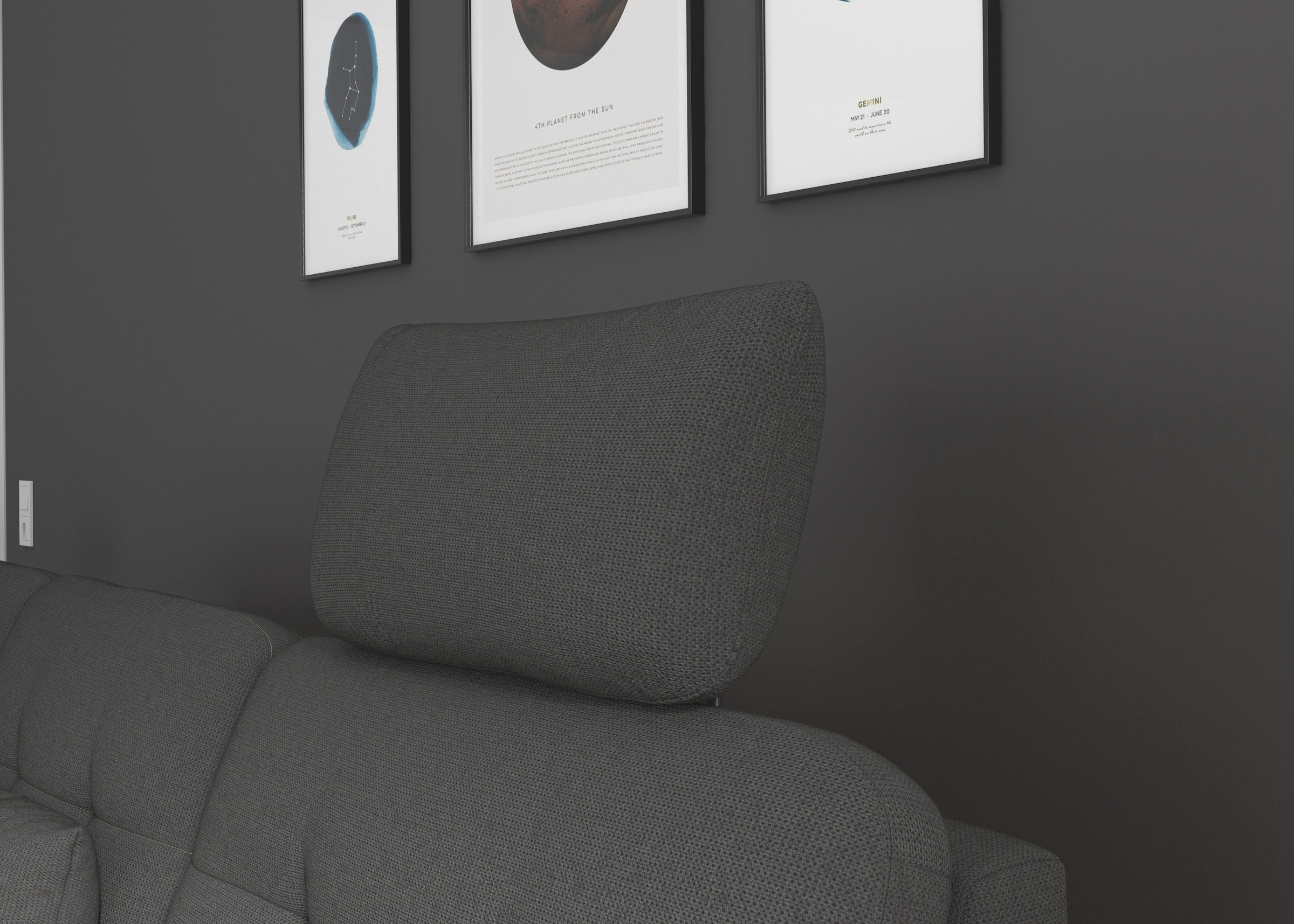 sit&more Kopfstütze "Baviene", in hochwertiger Verarbeitung günstig online kaufen