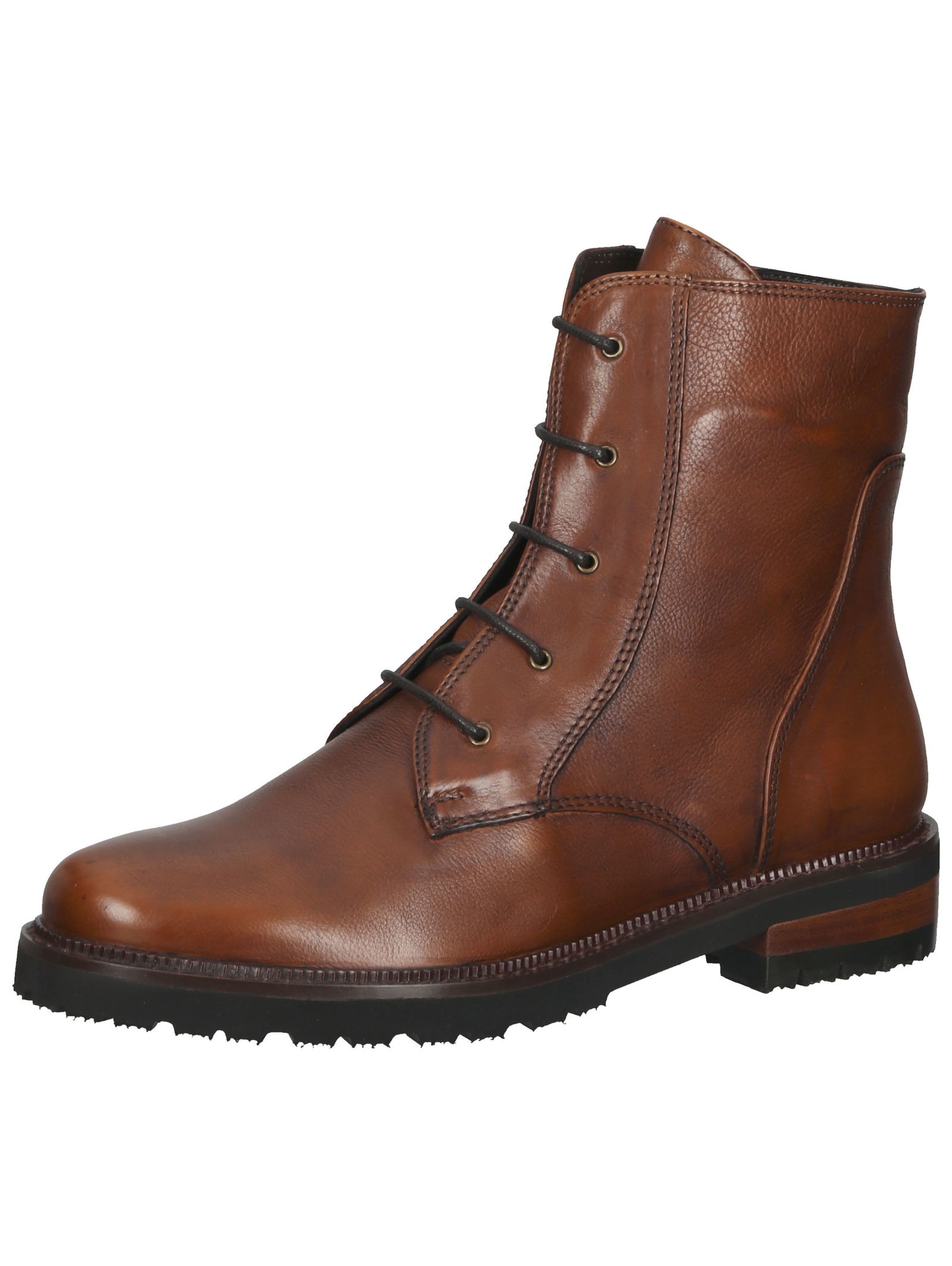 Everybody Schnürstiefelette "Everybody Stiefelette Leder" günstig online kaufen