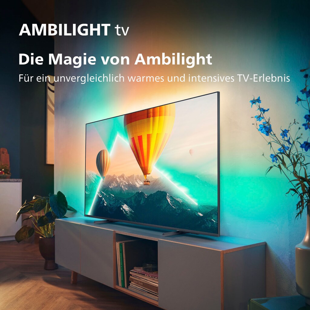 Philips LED-Fernseher »65PUS8107/12«, 164 cm/65 Zoll, 4K Ultra HD, Android TV-Smart-TV