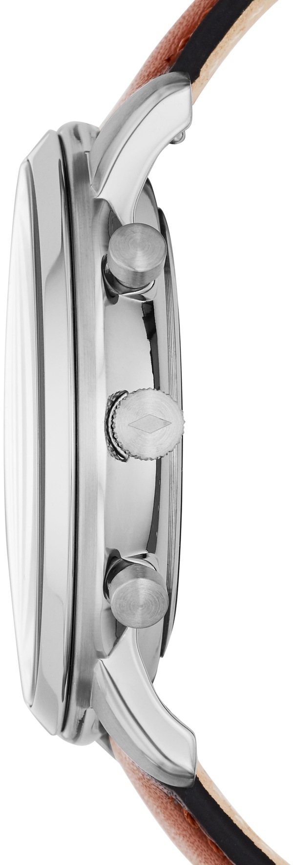 Fossil Chronograph »NEUTRA«, Quarzuhr, Armbanduhr, Herrenuhr, Stoppfunktion, Datum, Lederarmband