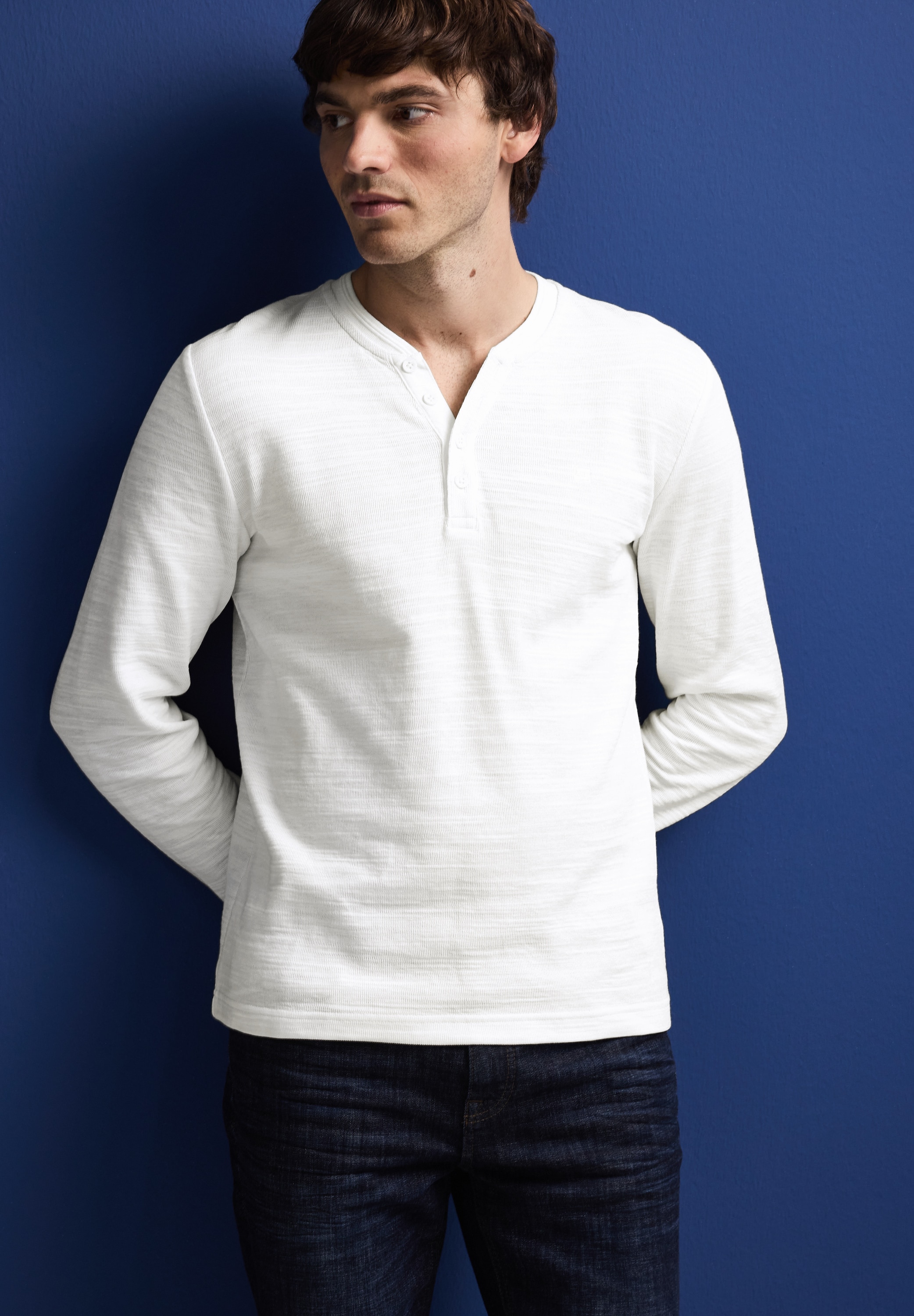 STREET ONE MEN im soften Baumwoll-Mix günstig online kaufen