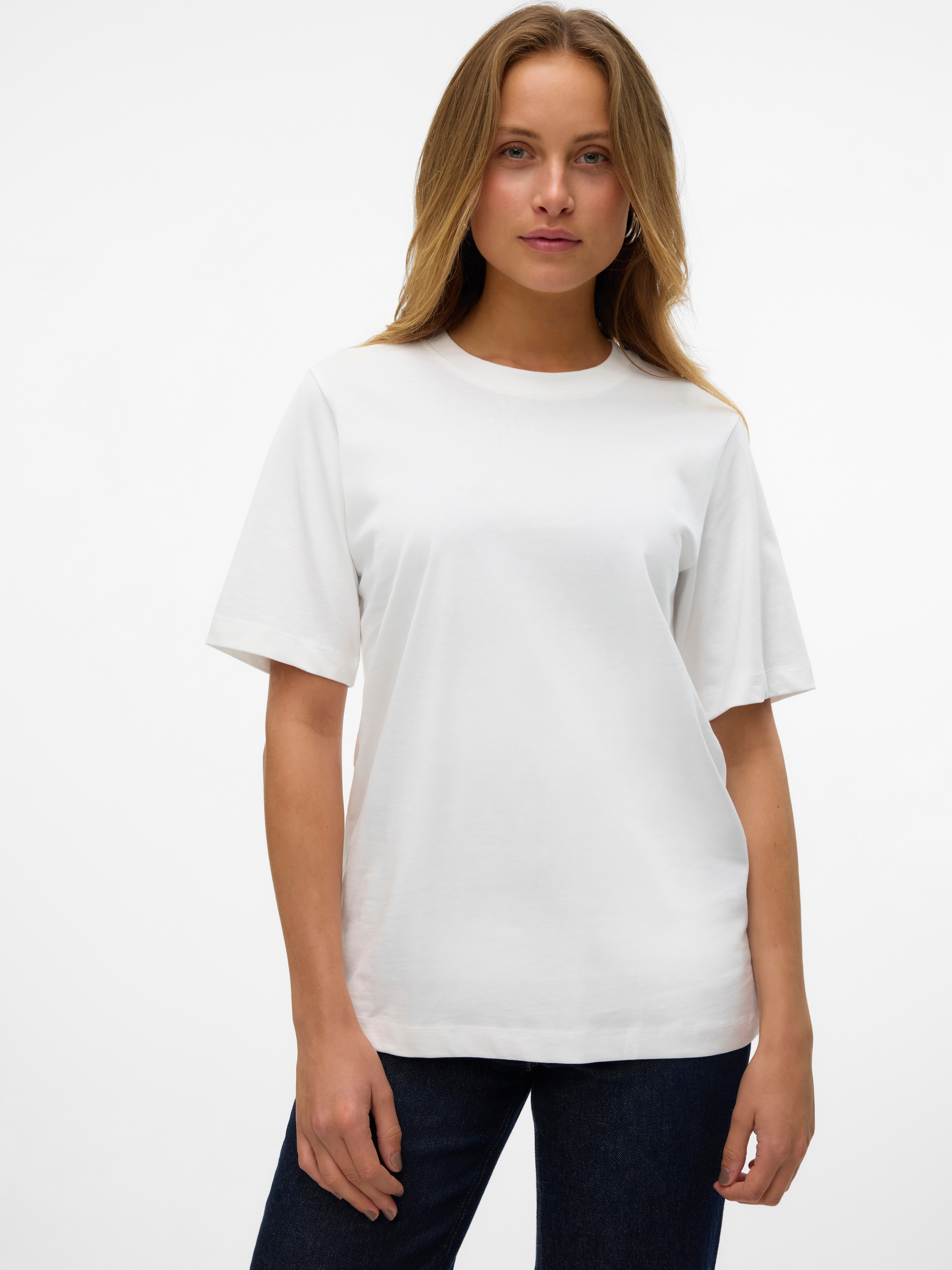 Vero Moda Kurzarmshirt »VMDEMI SS O-NECK Marškin...