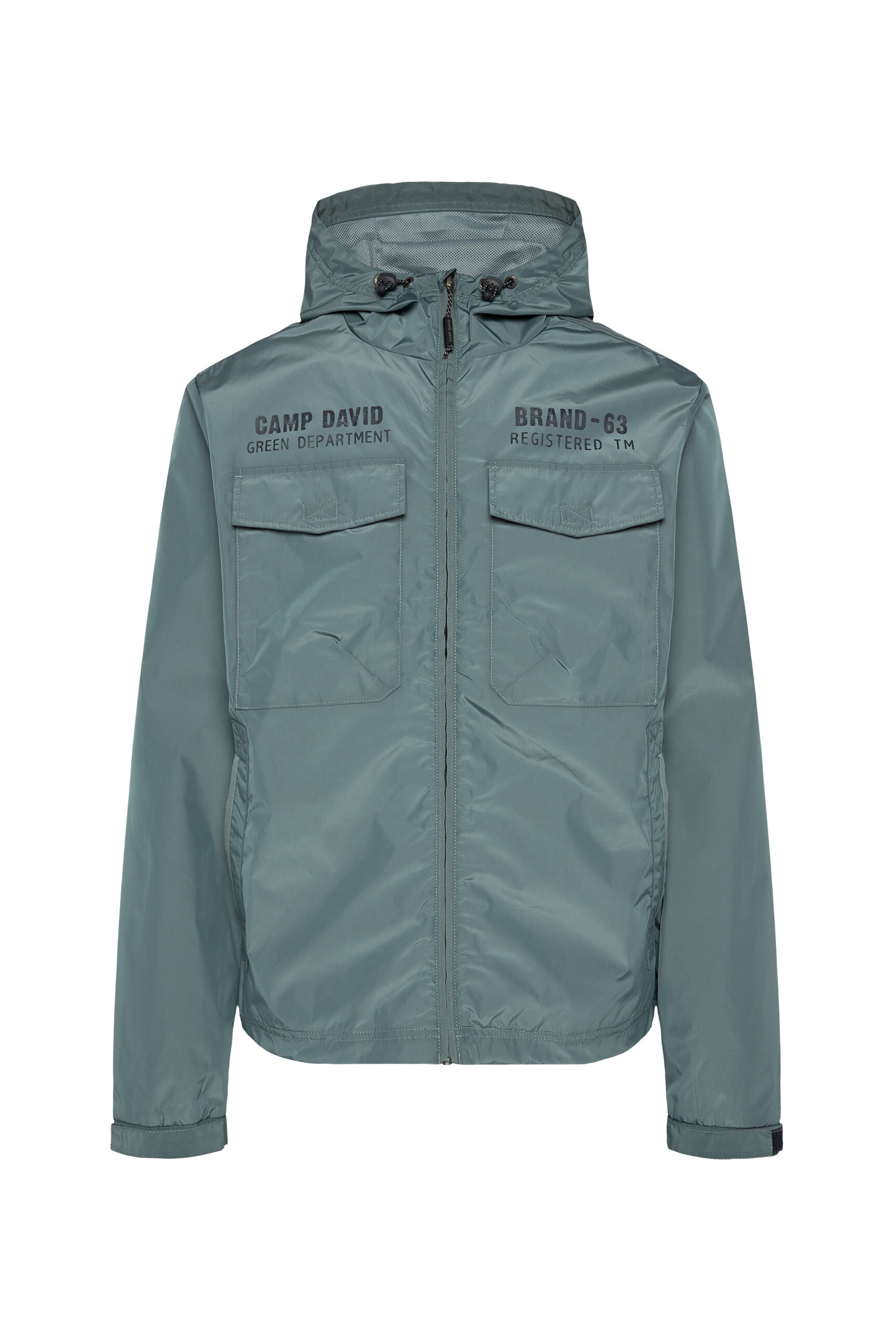 CAMP DAVID Windbreaker, mit Kapuze, mit Innentaschen