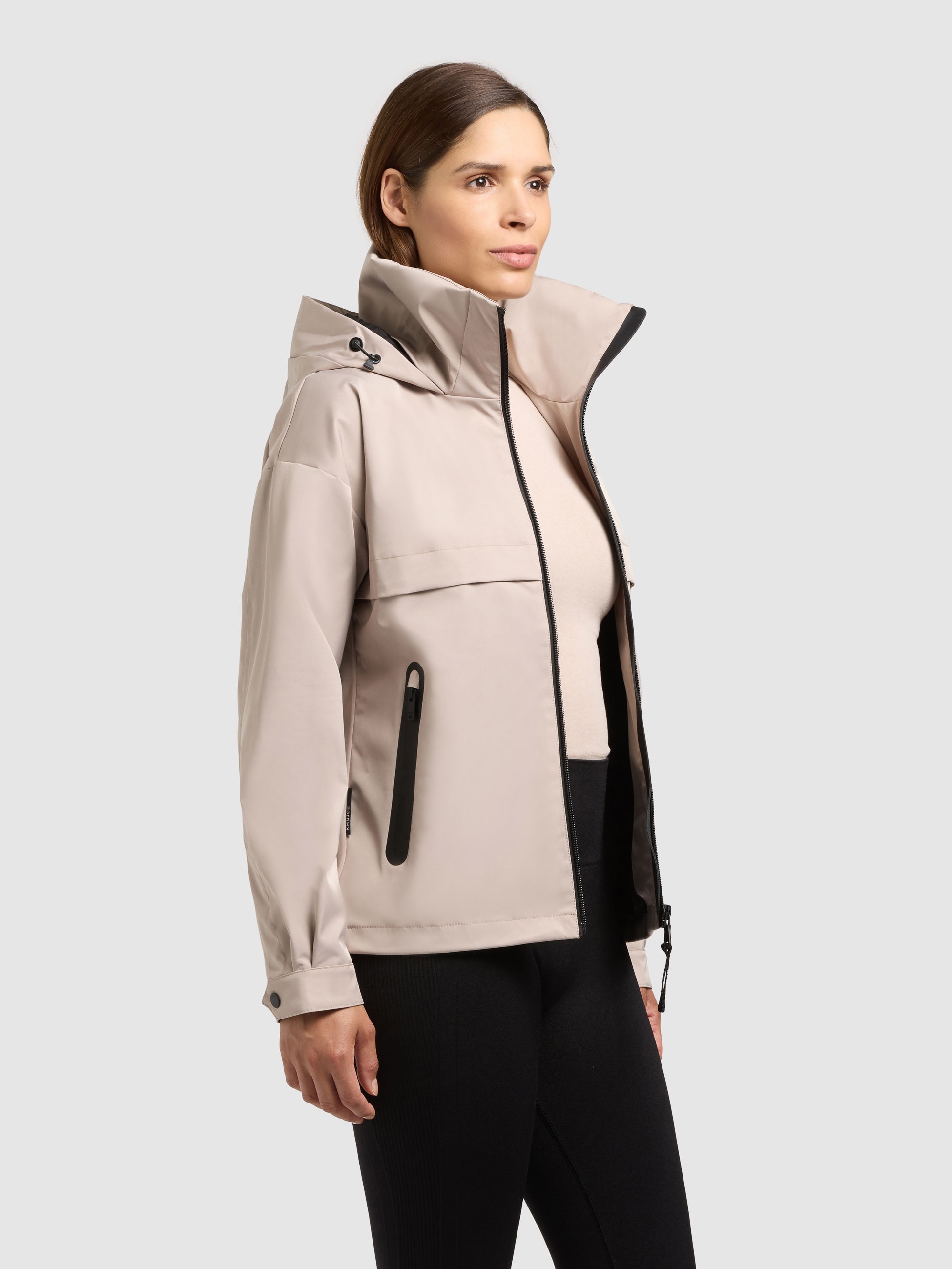 khujo Kurzjacke "RAIBE2" mit Kapuze günstig online kaufen