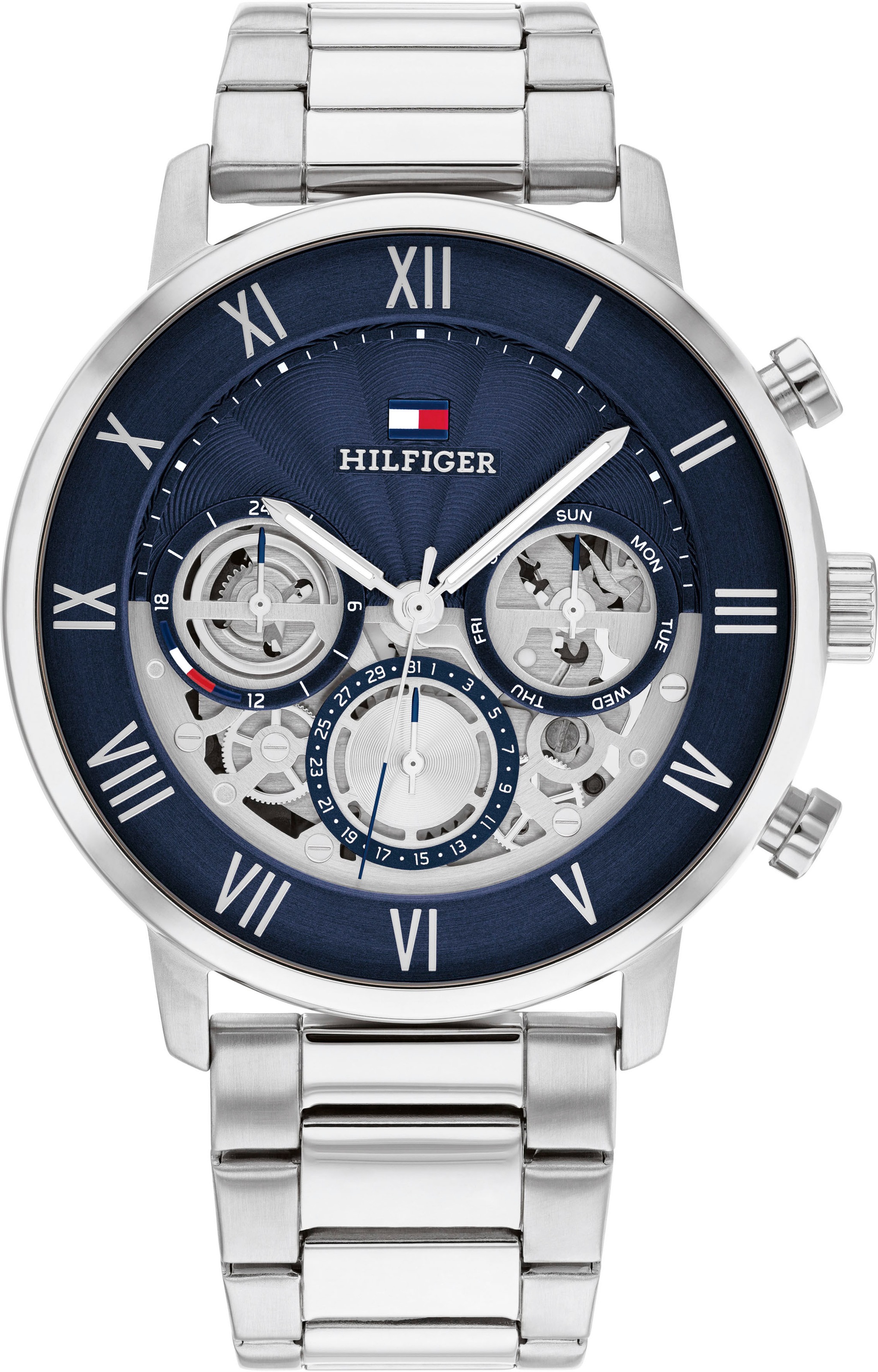Tommy Hilfiger Legend 44 Montre Bleu Marine Taille Unique 3