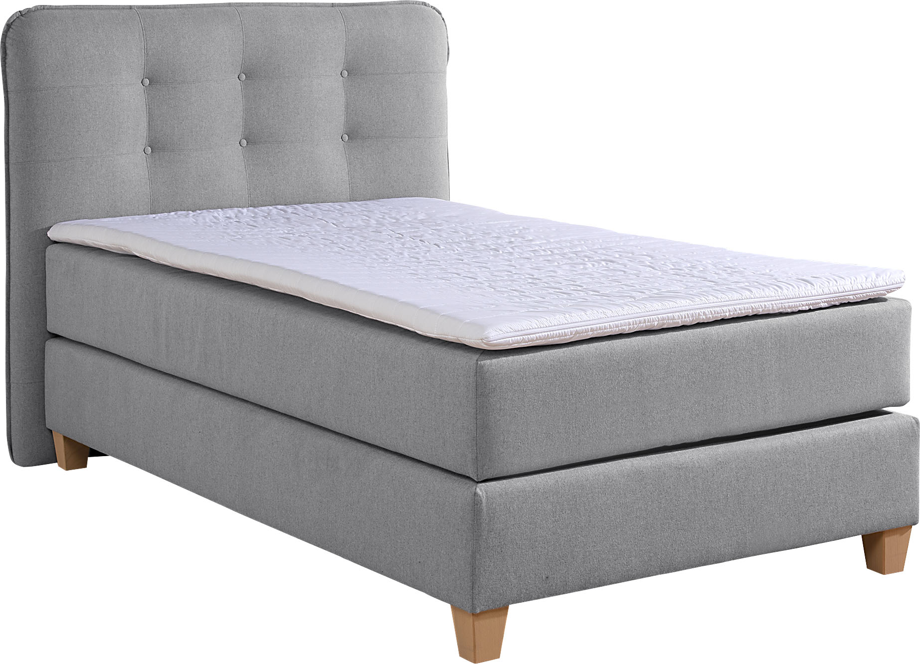 Thumbnail - Home affaire Boxspringbett, inklusive Komfortschaum-Topper