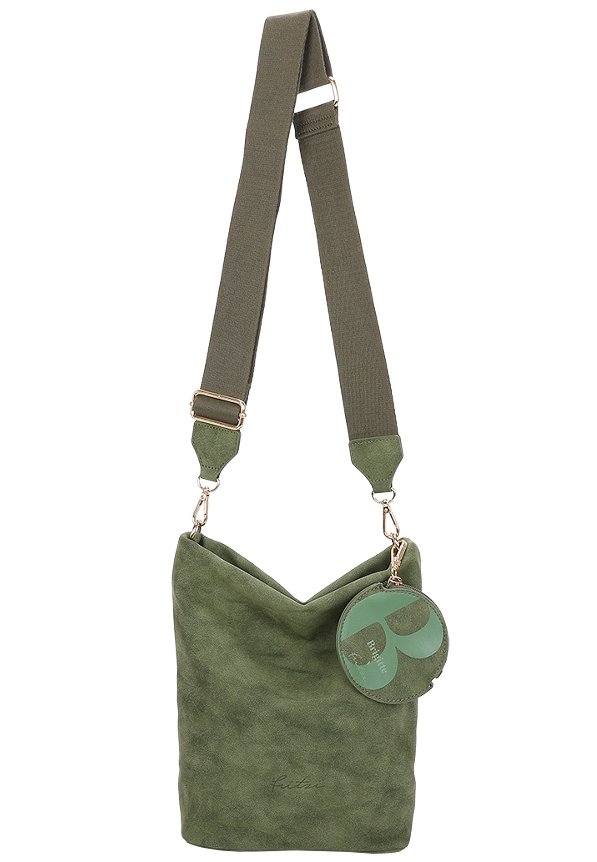 Fritzi aus Preußen Cityrucksack »Brigitte x fritzi Special Backpack Cross01« mit abnehmbarem Anhänger