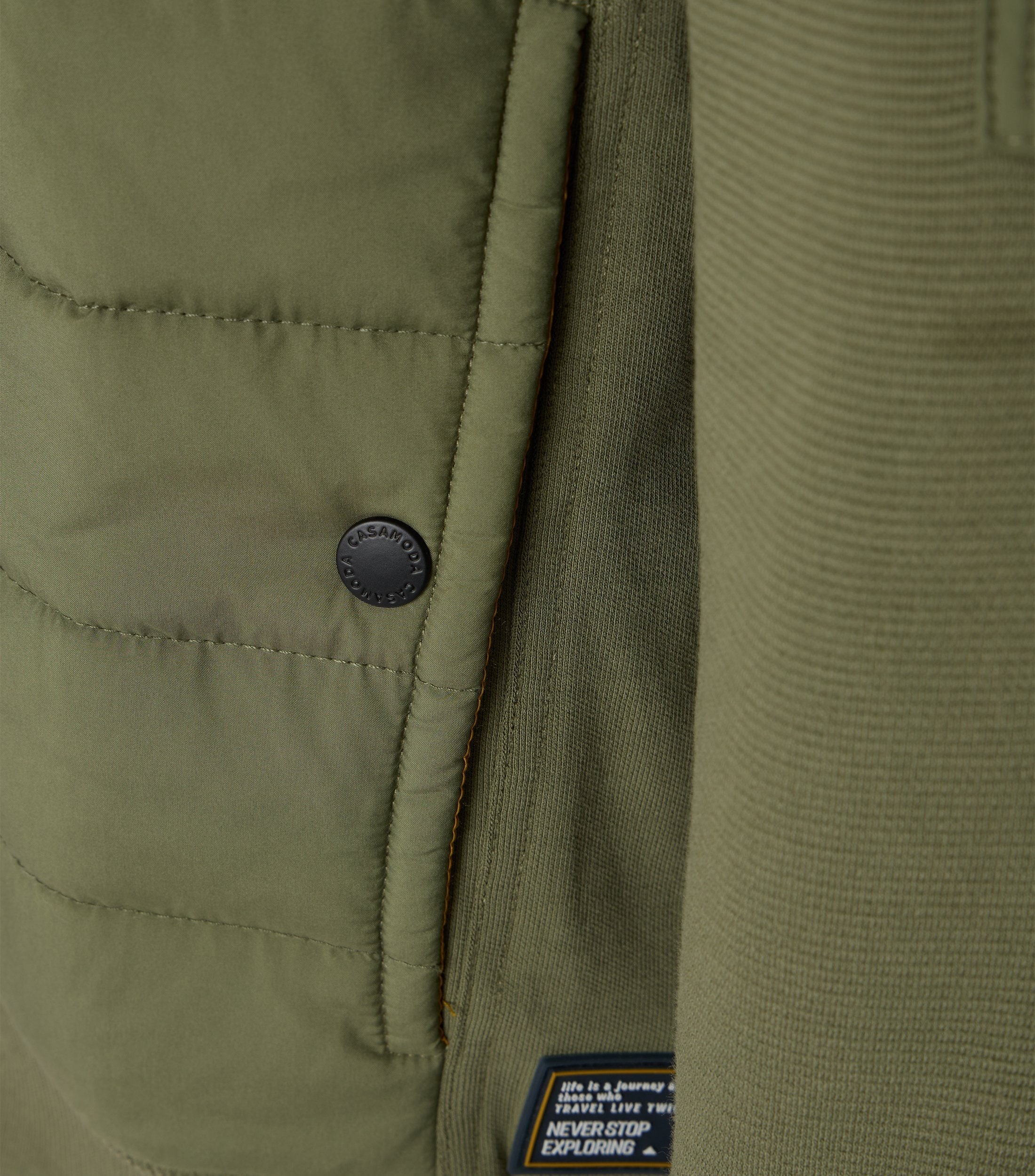 CASAMODA Sweatjacke »CASAMODA Sweatjacke uni«