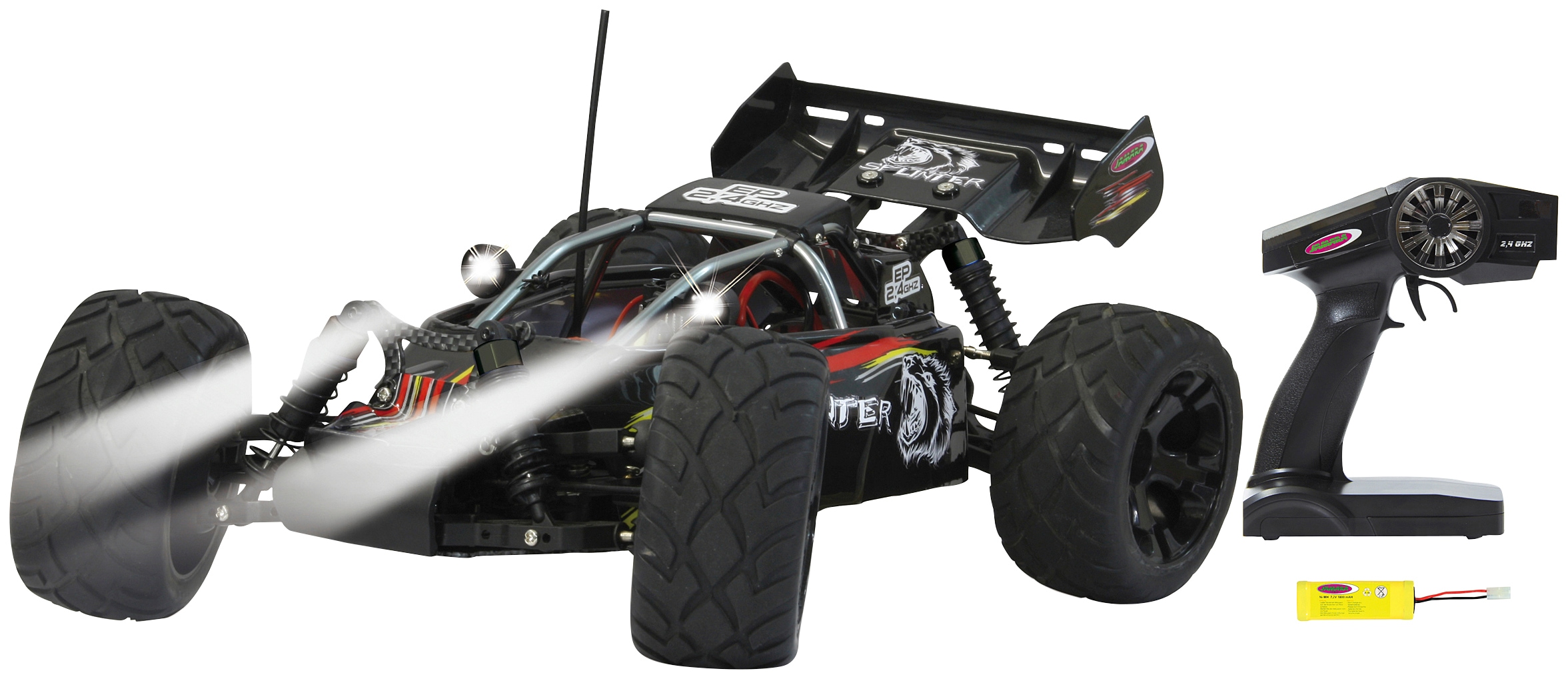 Jamara RC-Monstertruck »Splinter Desertbuggy 4WD«, 1:10, 2,4 GHz, mit LED