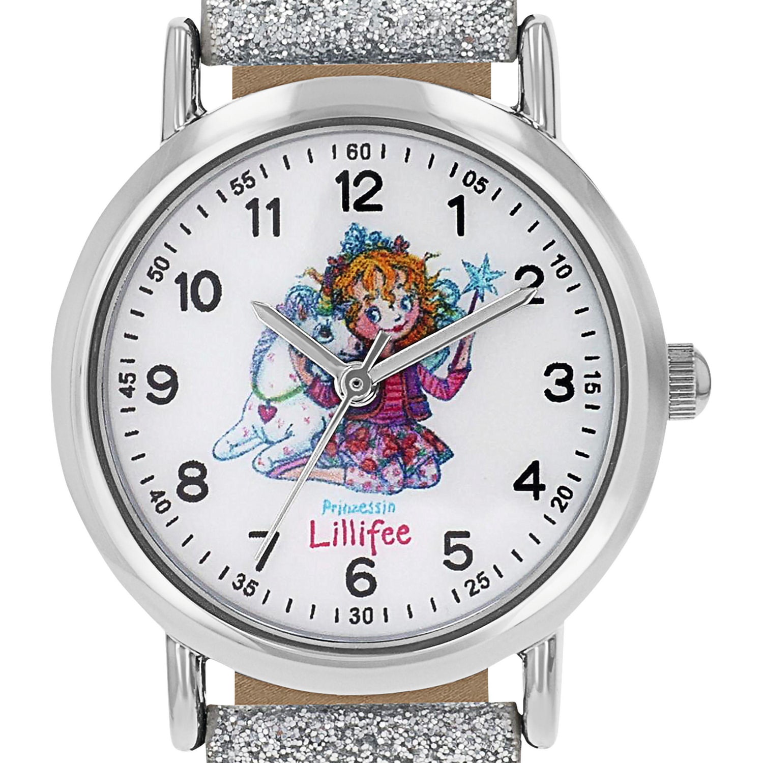 Prinzessin Lillifee Quarzuhr Armbanduhr, Kinderuhr, Mädchen, analog