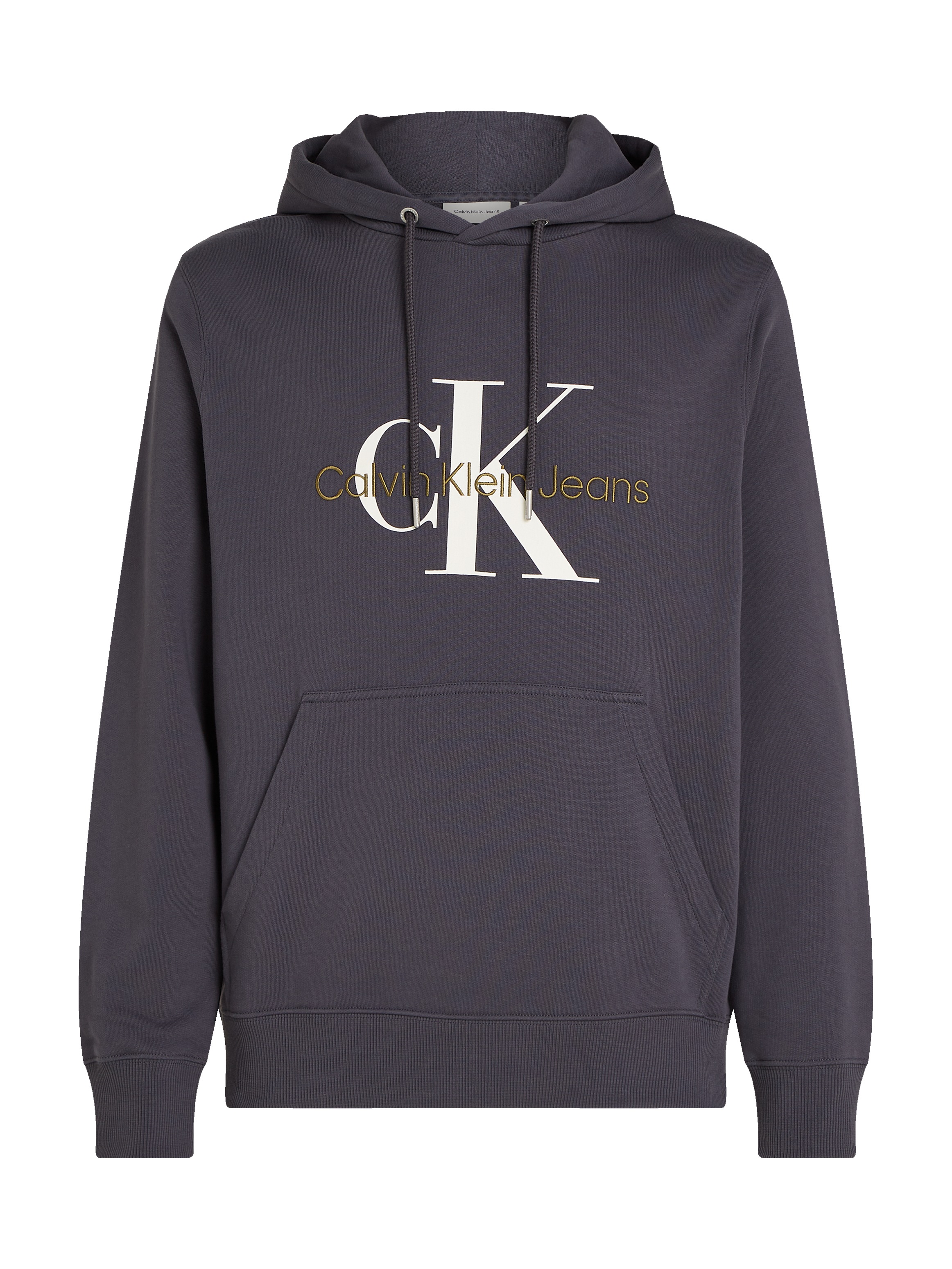 Calvin Klein Jeans Kapuzensweatshirt »SEASONAL MONOLOGO REGULAR HOODIE«, mit Logodruck und Stickerei