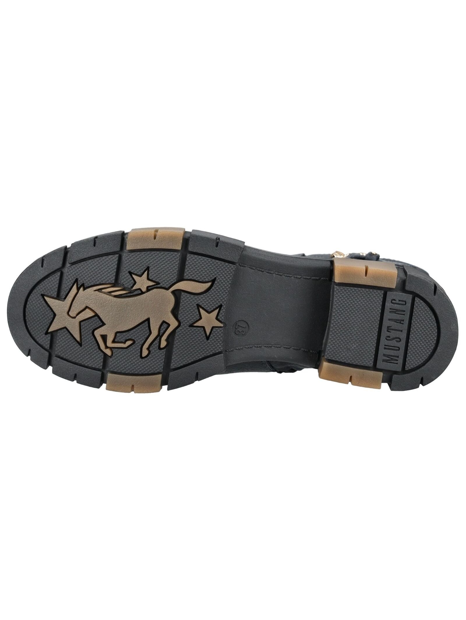 Mustang Shoes Schnürstiefelette »Mustang Shoes Stiefelette Lederimitat«