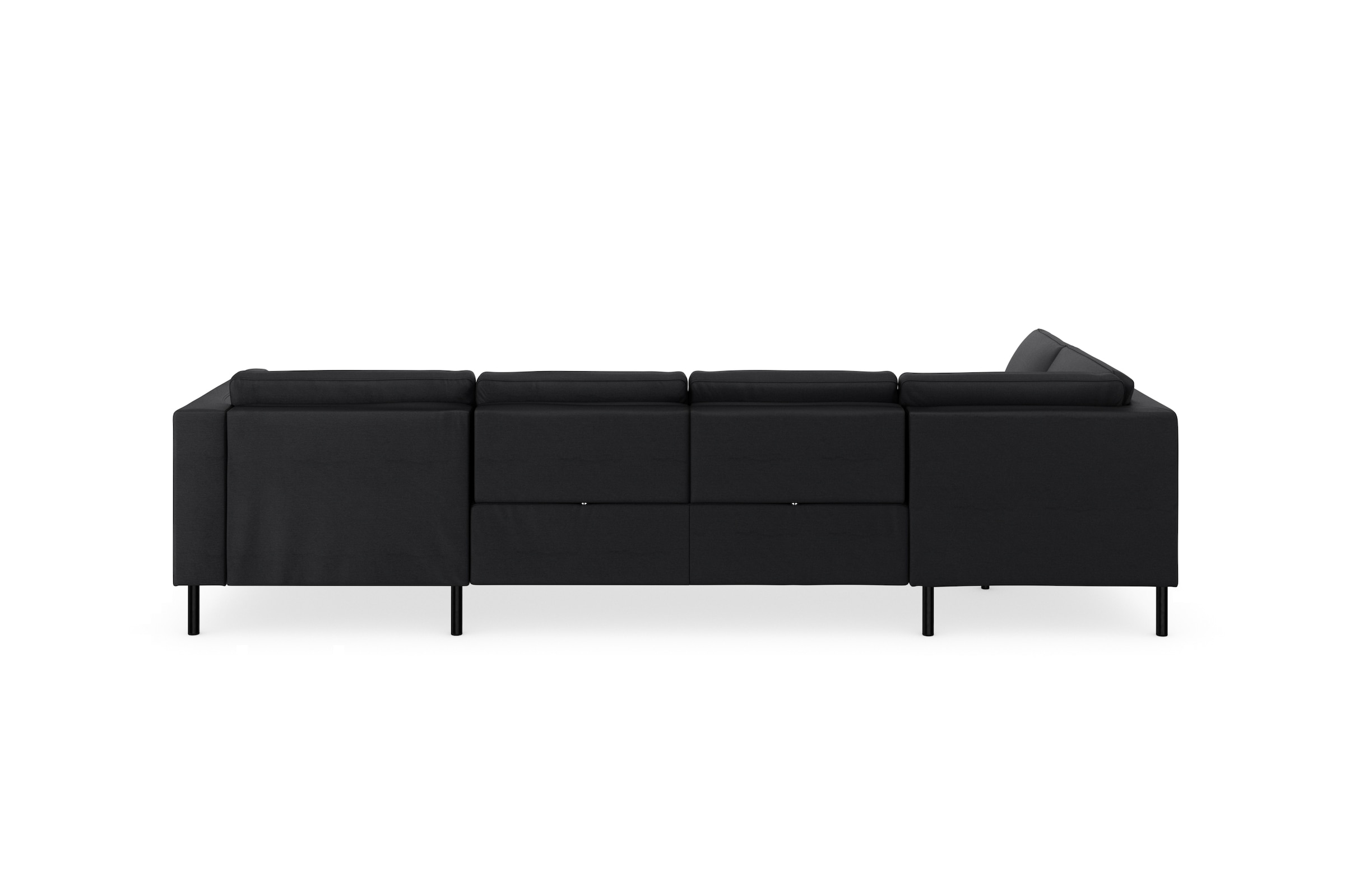 sit&more Wohnlandschaft »Lindholm U-Form«, mit Sitztiefenverstellung und Federkern