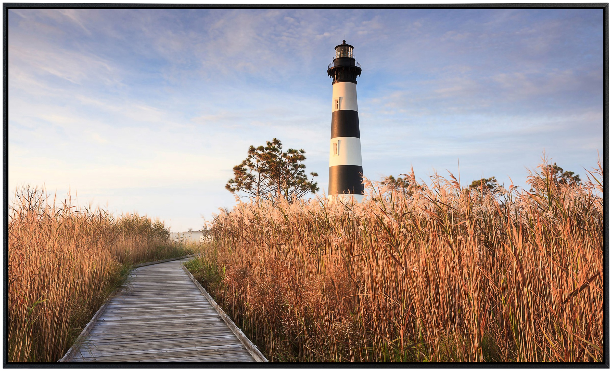 Papermoon Infrarotheizung »Bodie Island Leuchtturm«, sehr angenehme Strahlungswärme