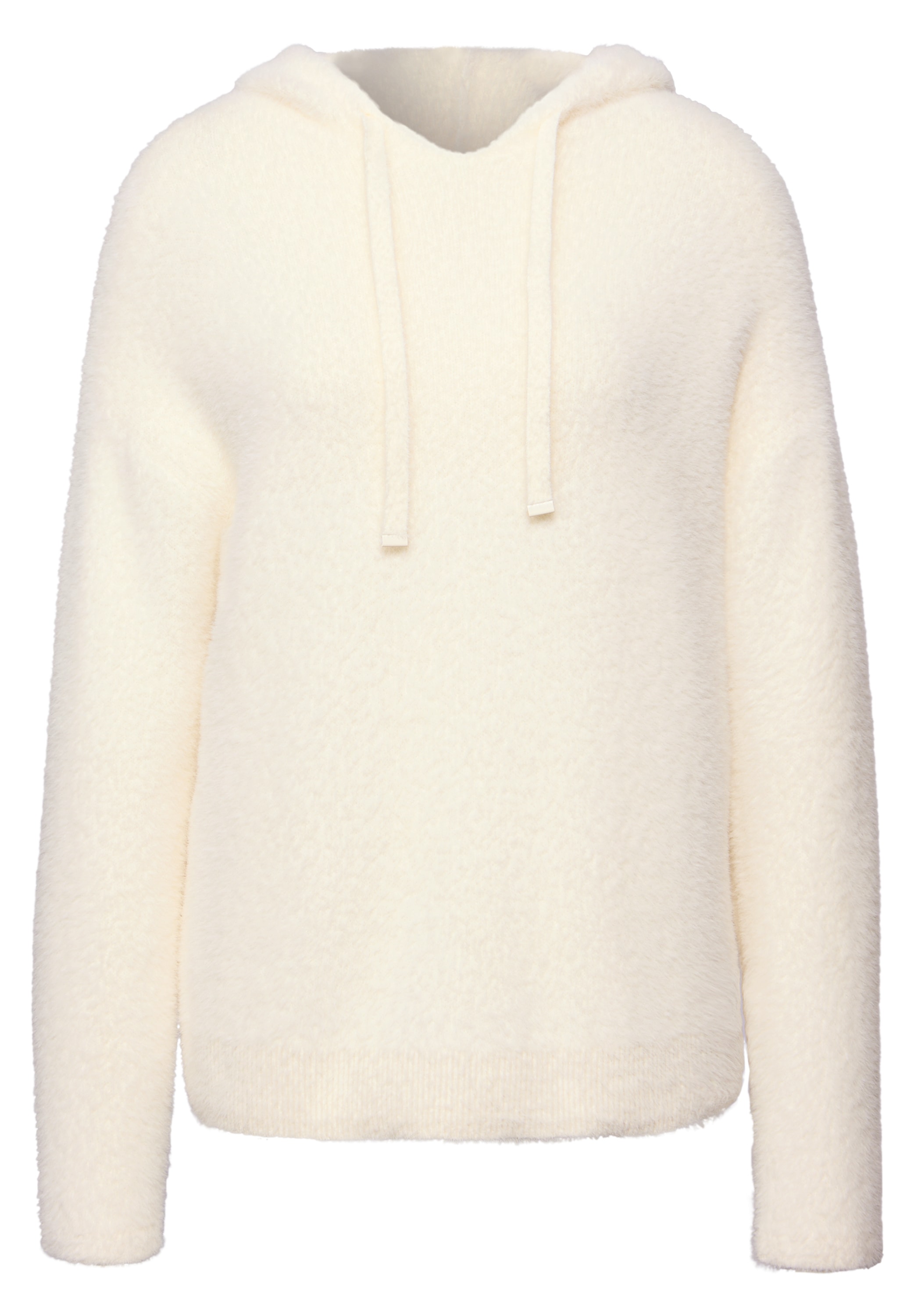 STREET ONE Kapuzenpullover aus softer Federgarn-Qualität