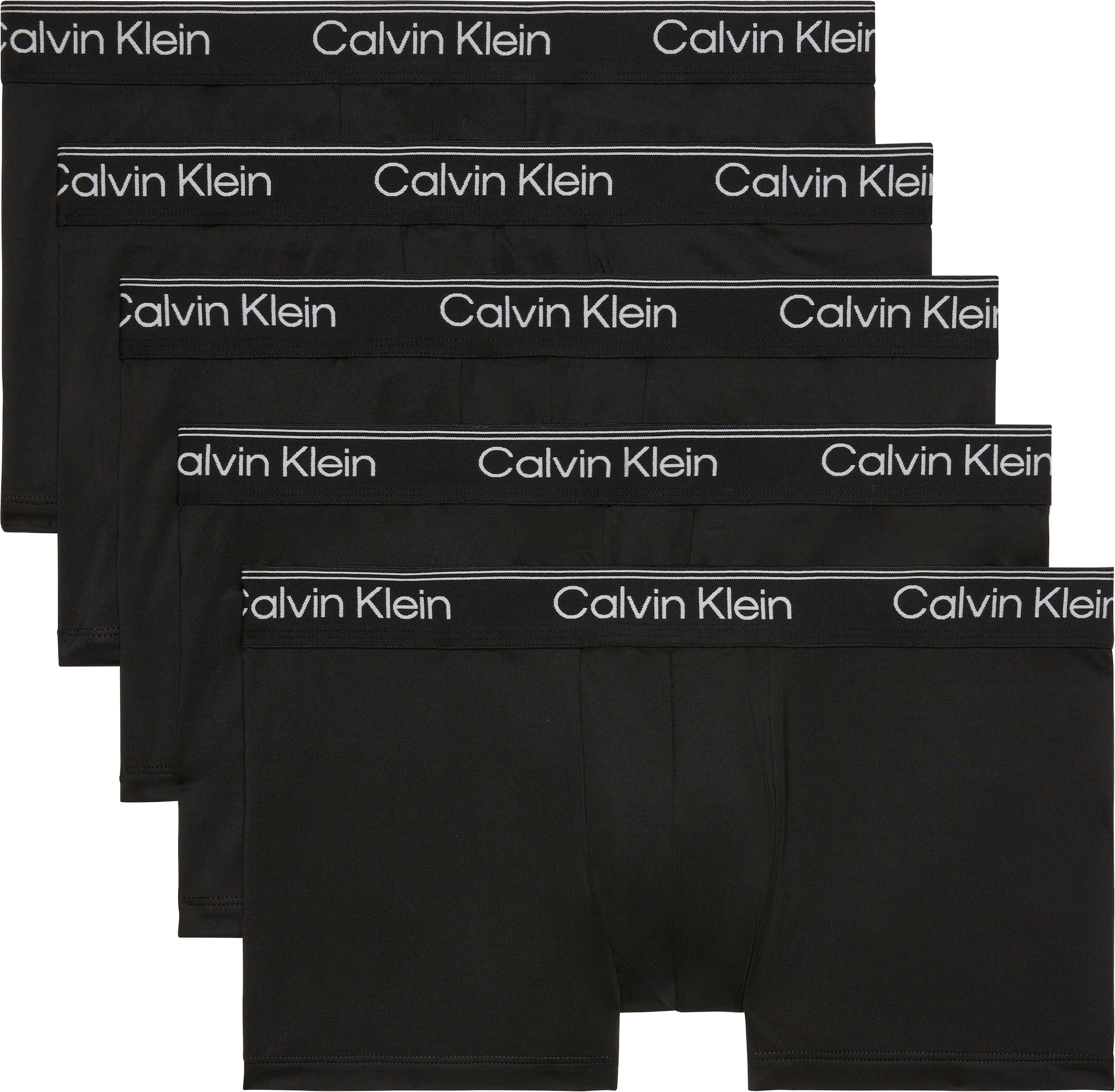 Calvin Klein Underwear Trunk »LOW RISE TRUNK 5PK«, (Packung, 5 St., 5er-Pack), Mit elastischem Bund