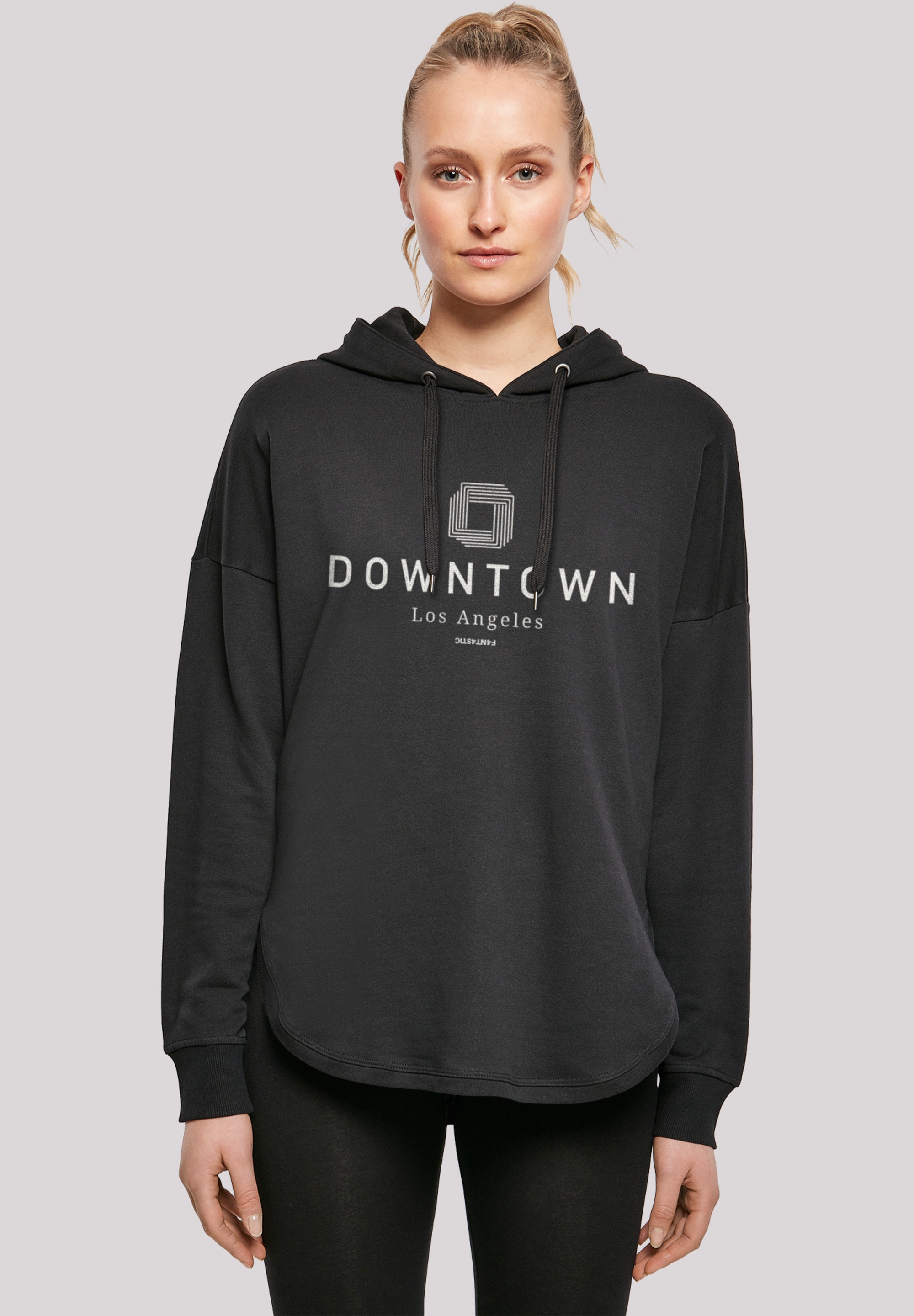 F4NT4STIC Kapuzenpullover »Downtown LA OVERSIZE HOODIE«, Print