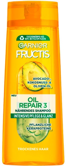 GARNIER Haarshampoo »Garnier Fructis Oil Repair 3 Shampoo«, (Set, 6 tlg.)