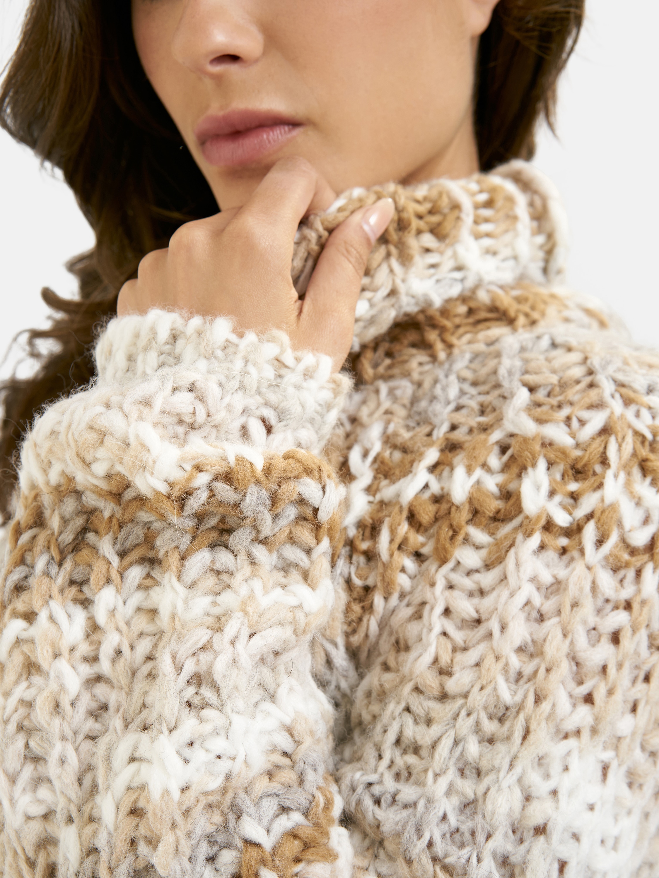 Smith & Soul Rollkragenpullover aus Grobstrick