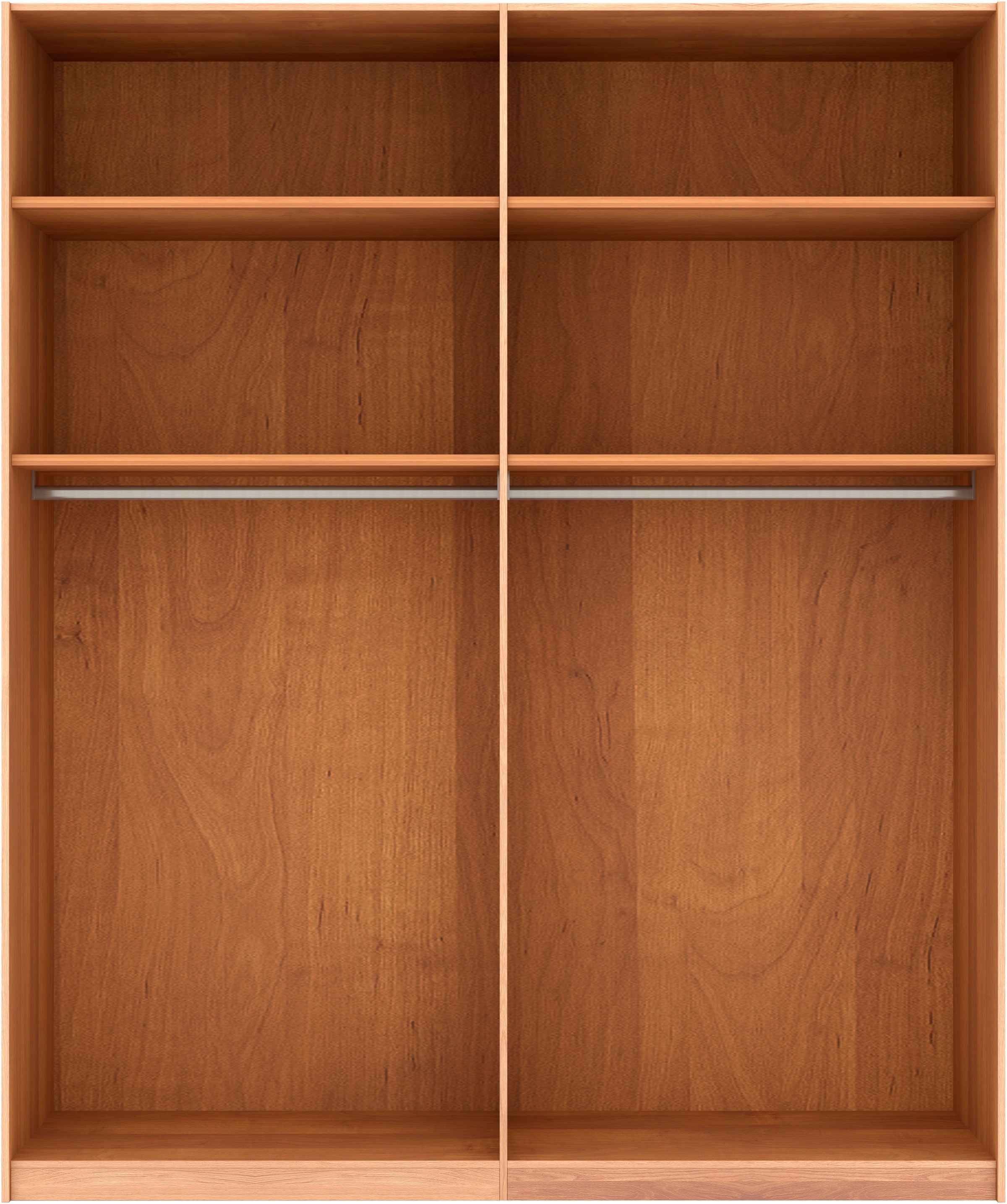 Musterring Schwebetürenschrank »Sorrent, Kleiderschrank«, (Teilmassiv Eiche, MADE IN GERMANY), Türen in Eiche massiv mit Kassetten-Optik, verschiedene Maße verfügbar