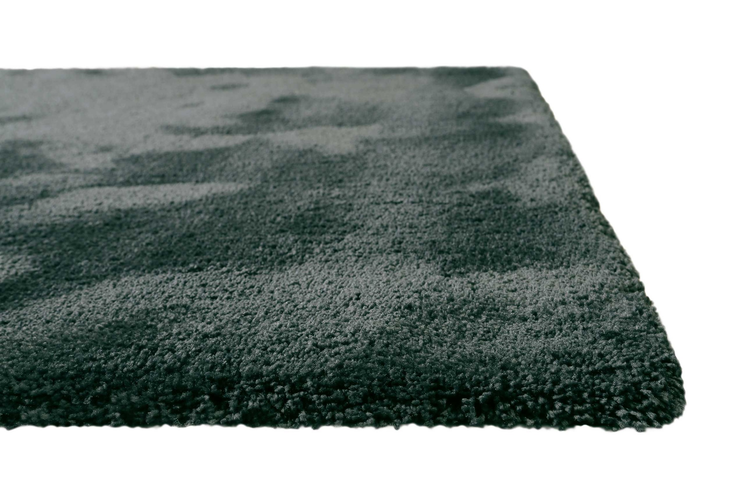 Homie Living Teppich »Pisa«, rund, 25 mm Höhe, Hochflor, Microfaser, uni, weich, Shaggy, Wohnzimmer, Schlafzimmer