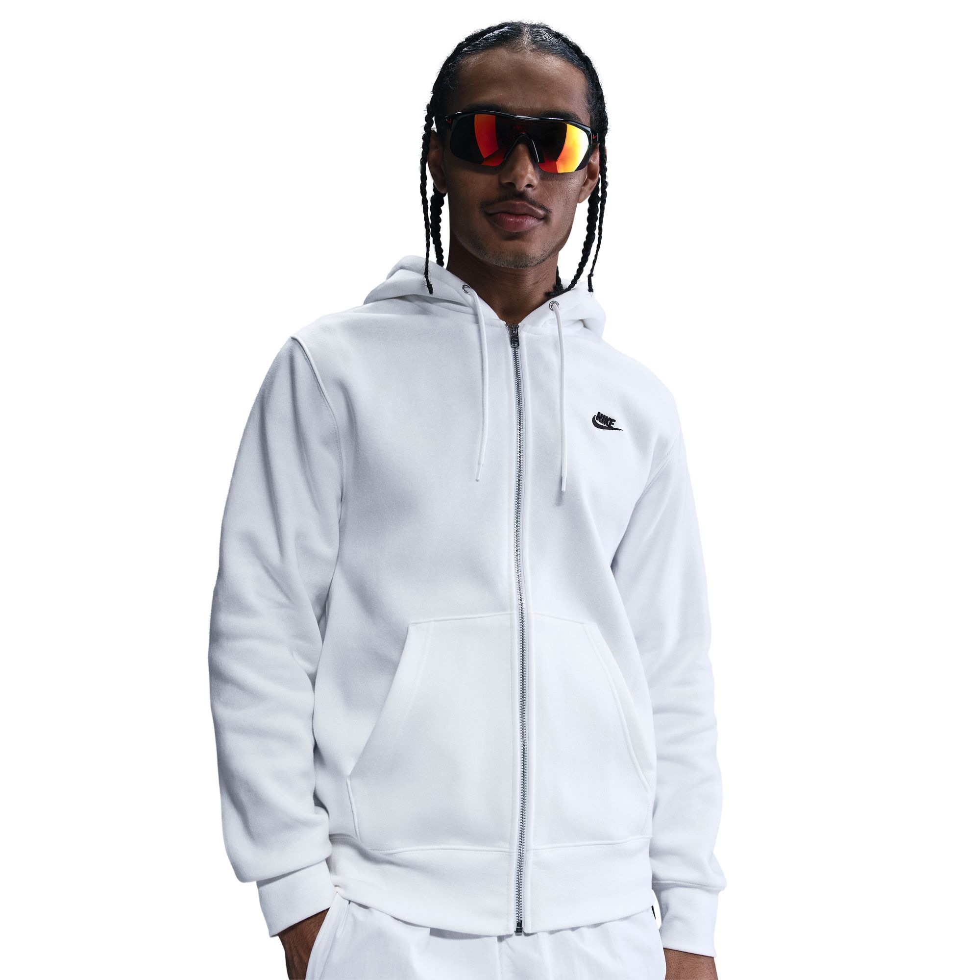 Nike Sportswear Kapuzensweatshirt »M NK CLUB BB FZ HOODIE«, sportlicher Stil, für sportliche Aktivitäten und Freizeit
