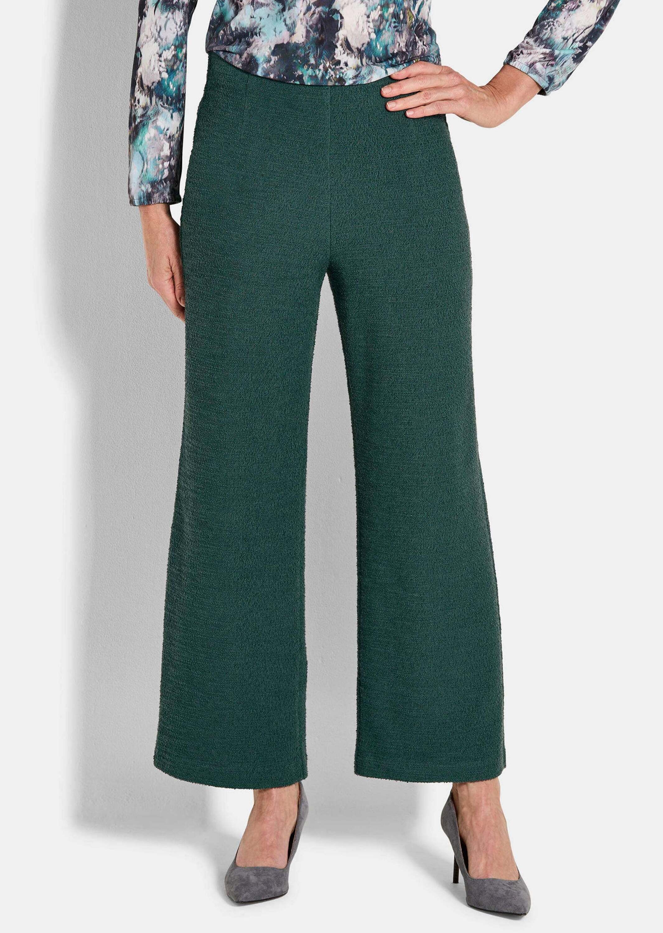 Thumbnail - GOLDNER Schlupfhose "Elegante Palazzohose VERA in Bouclé"