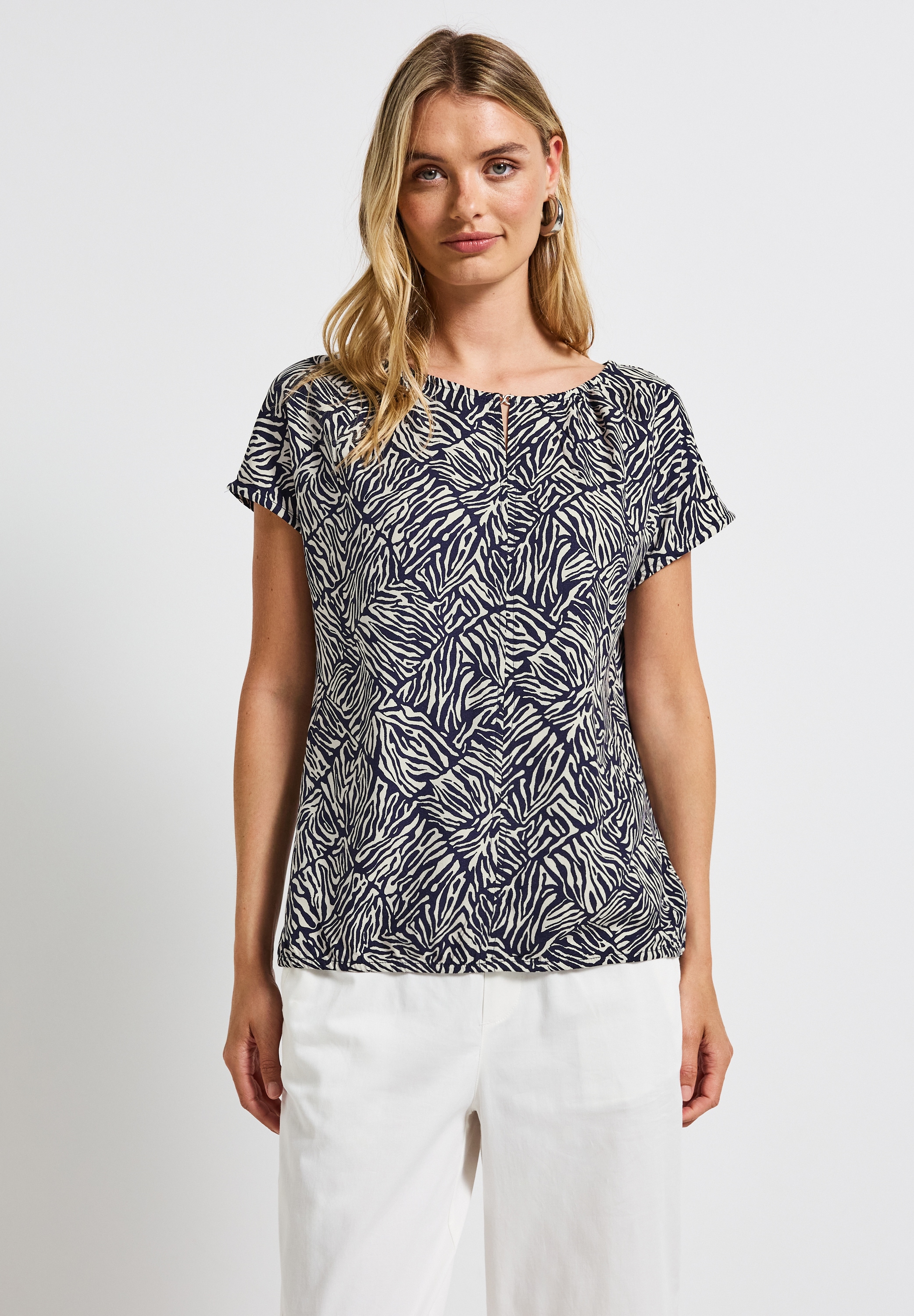 STREET ONE Print-Shirt, aus softer Viskose günstig online kaufen