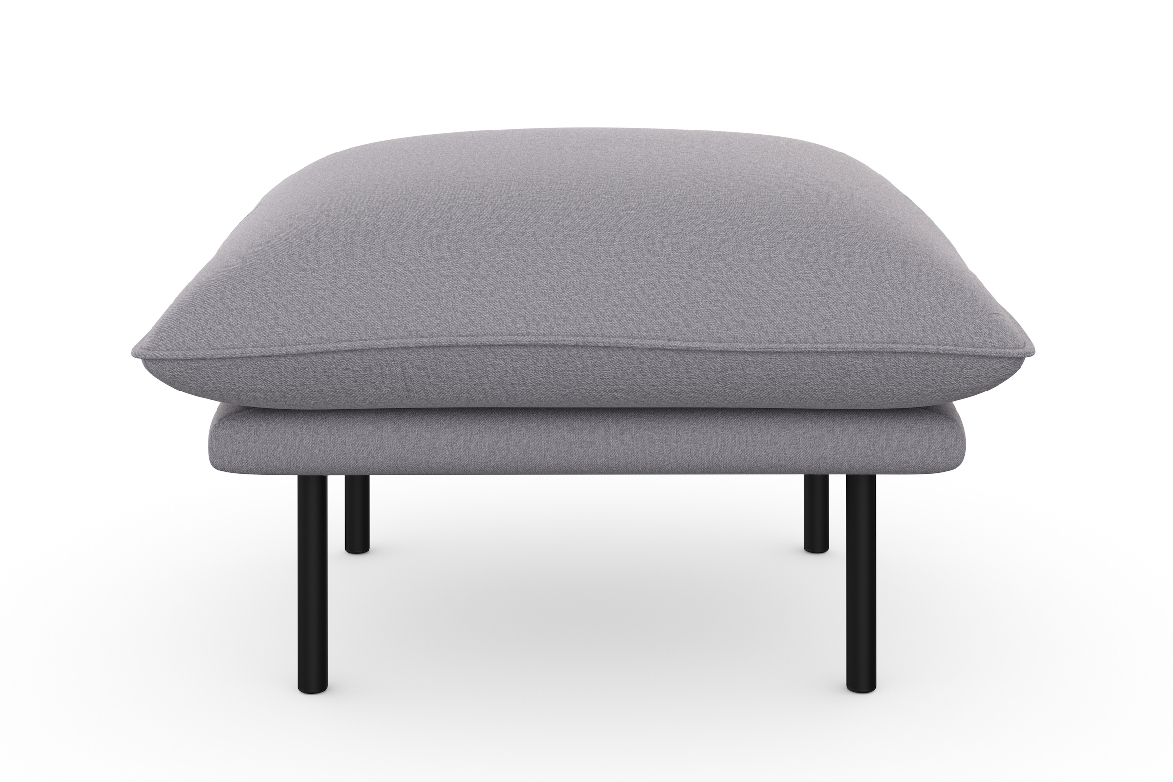 andas Polsterhocker »Stine«, Besonderes Design durch Kissenoptik und Keder, by Morten Georgsen