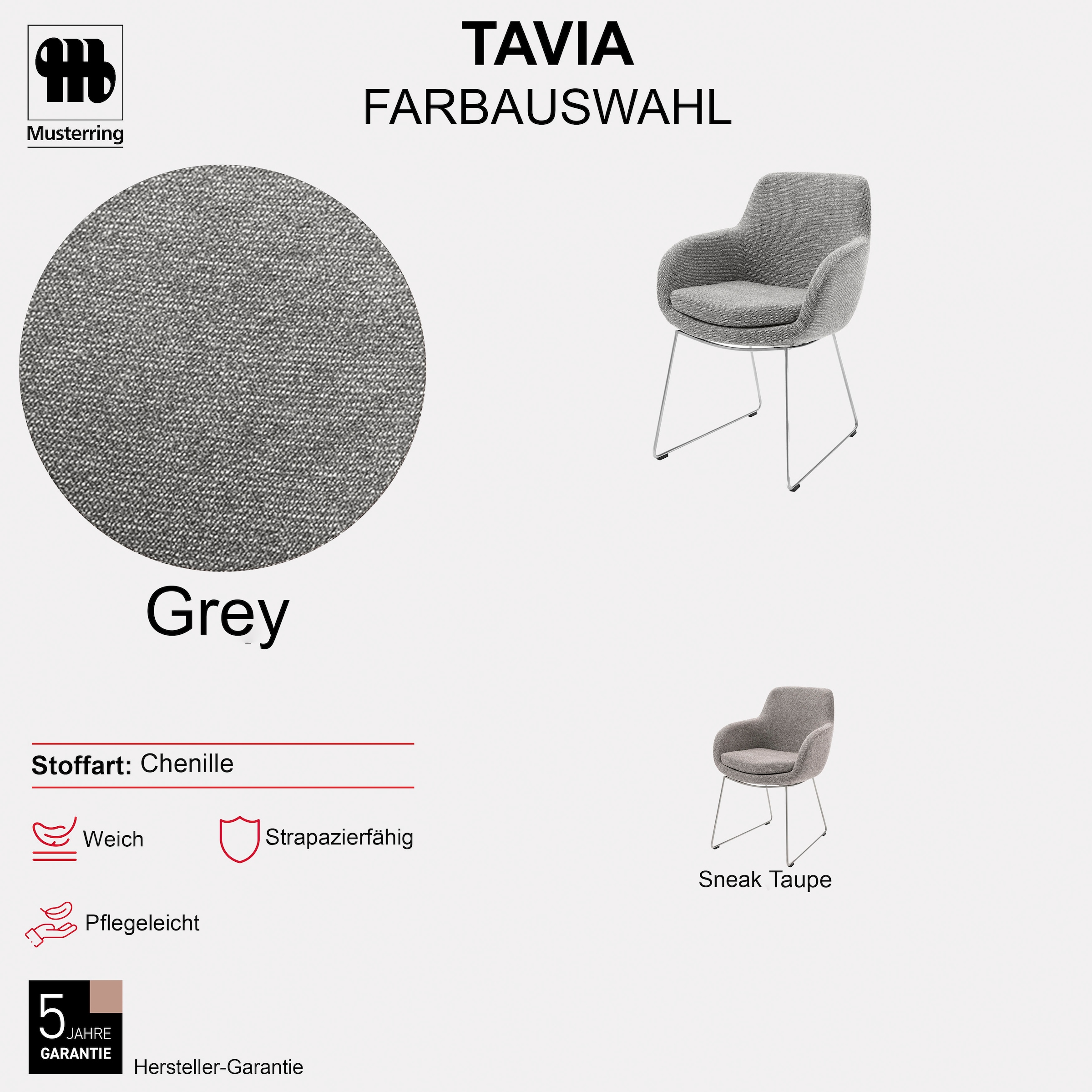 Musterring Esszimmerstuhl »Tavia« (Set) 2 Stk.