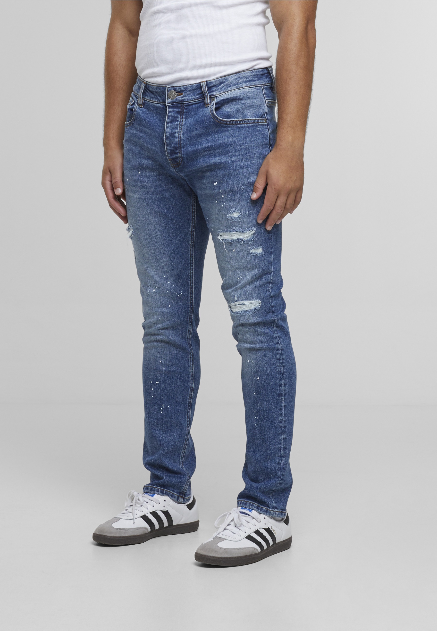 2Y Premium Bequeme Jeans »2Y Premium 2Y MATEO DESTROYED SLIM FIT JEANS«