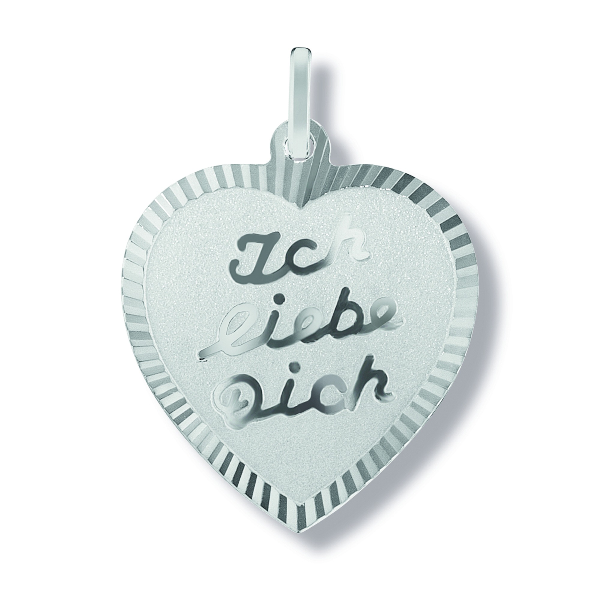 Kettenanhänger ONE ELEMENT "Herz Herz Anhänger aus 925 Silber", silber, Schmuckanhänger, Damen, Silber 925 (Sterlingsilber), Kettenanhänger, Herz mit Bedeutung – eine feine Geschenkidee für viele Anlässe