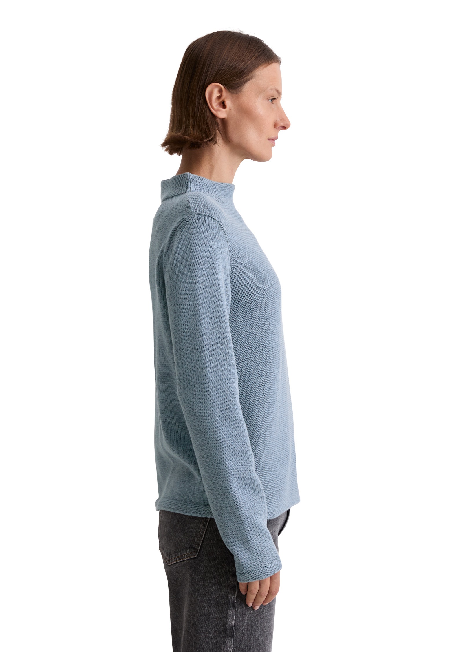 Marc O'Polo Stehkragenpullover »aus Organic Cotton«