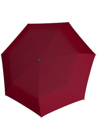 Taschenregenschirm »T.020 small manual, dark red«